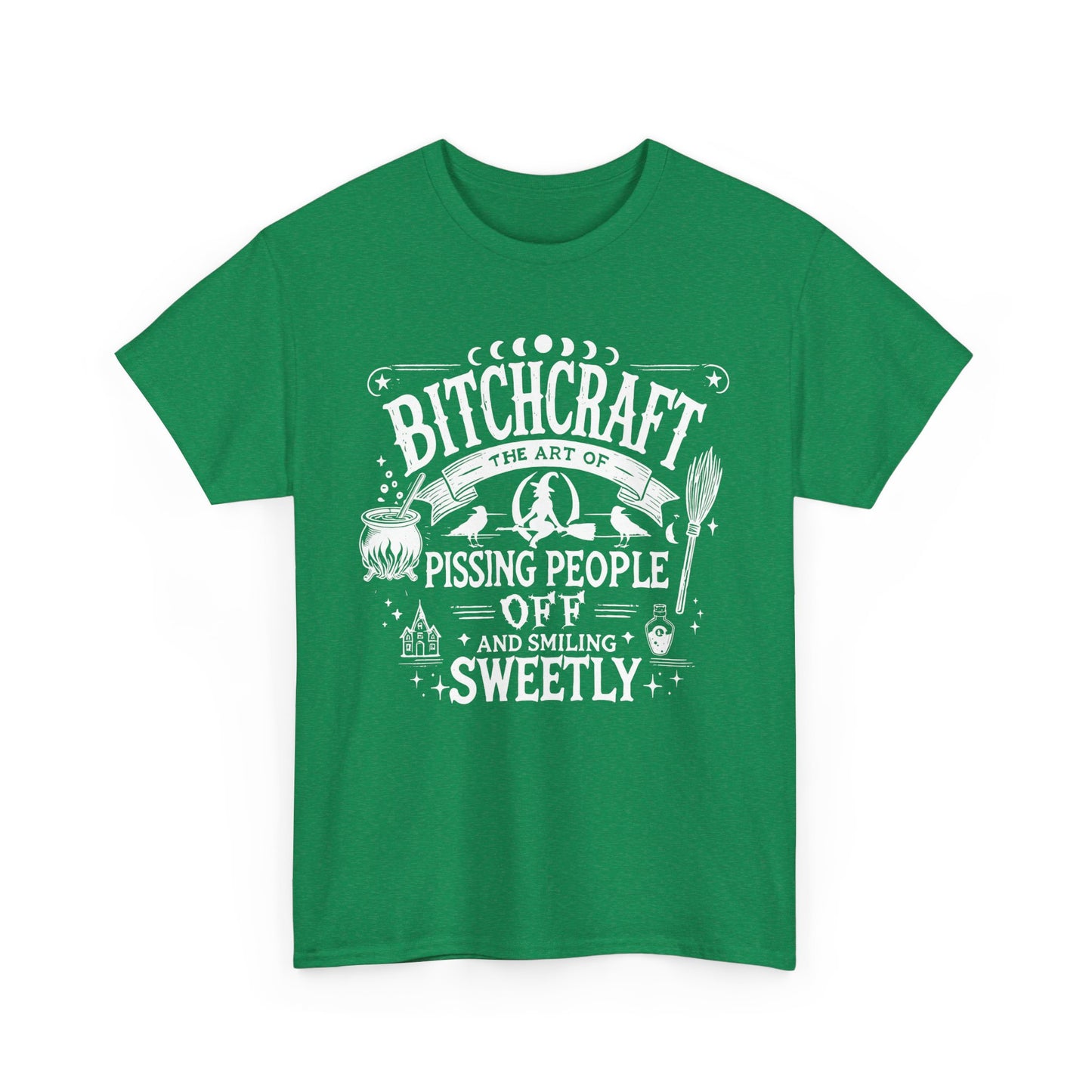 BITCHCRAFT T-Shirt, Funny Sweatshirt, Funny Gift Sarcastic Shirt, Woman Crewneck, Funny Quote Tee, Gift for Her