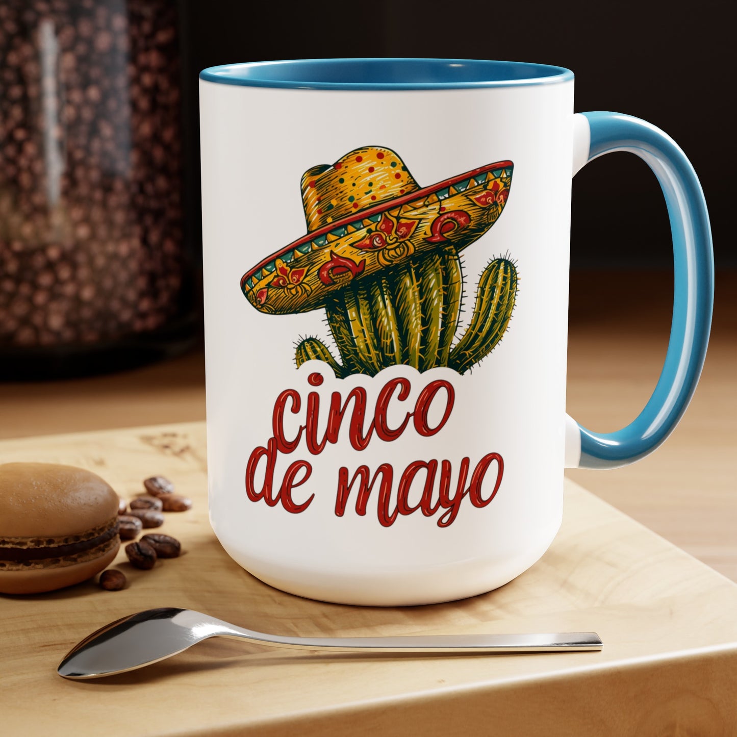 Elevate your morning routine with our Muy Bueno Cactus Mug! Crafted with rustic pottery and adorned with a sombrero-wearing cactus, it's the perfect blend of charm and functionality. 🌵☕ #MuyBueno #RusticCharm #MorningEssentials