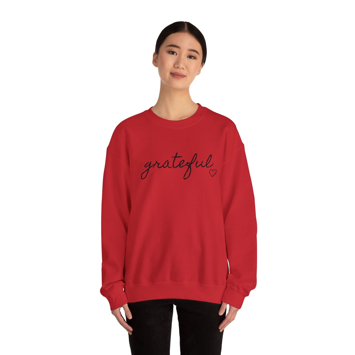 Grateful Sweatshirt, Cozy Sweatshirt, Graphic Sweatshirt, Slouchy Sweatshirt, Cute Sweatshirt, Trendy Sweatshirt, Women's Sweatshirt