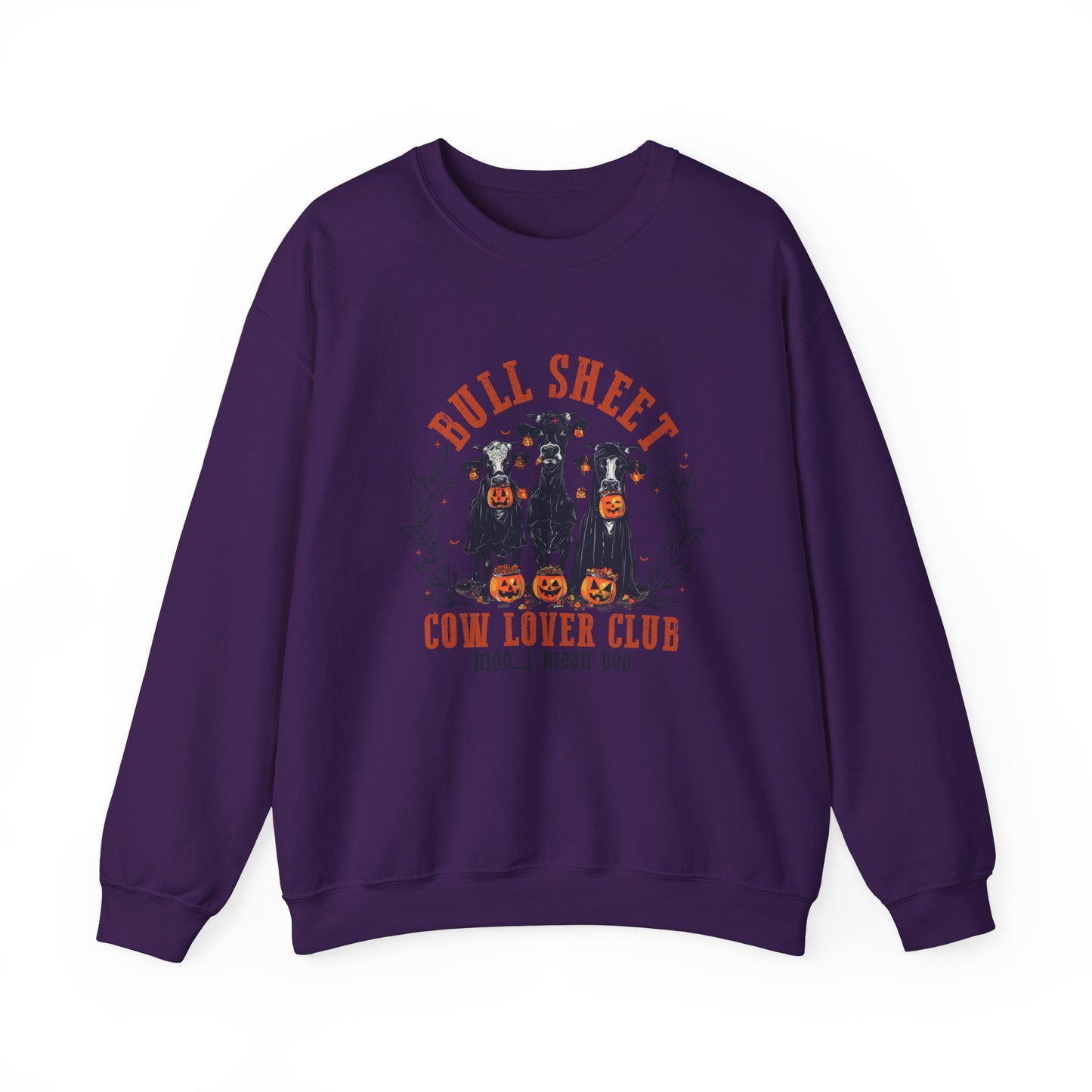 Bull Sheet Cow Lover Club Sweatshirt, Cozy Comfort with a Playful Twist