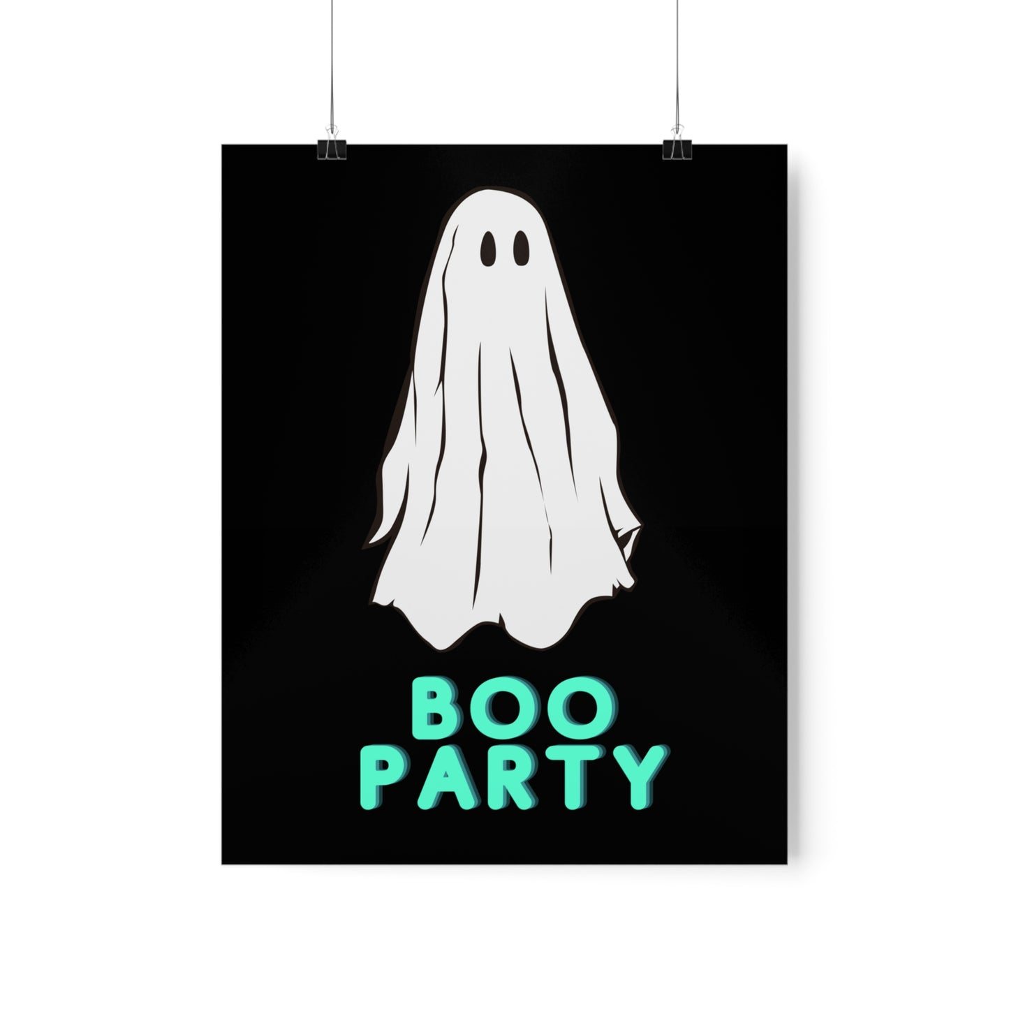 Halloween Ghost Poster - Halloween Art - Halloween Wall Decor - Halloween Poster - Ghost Poster