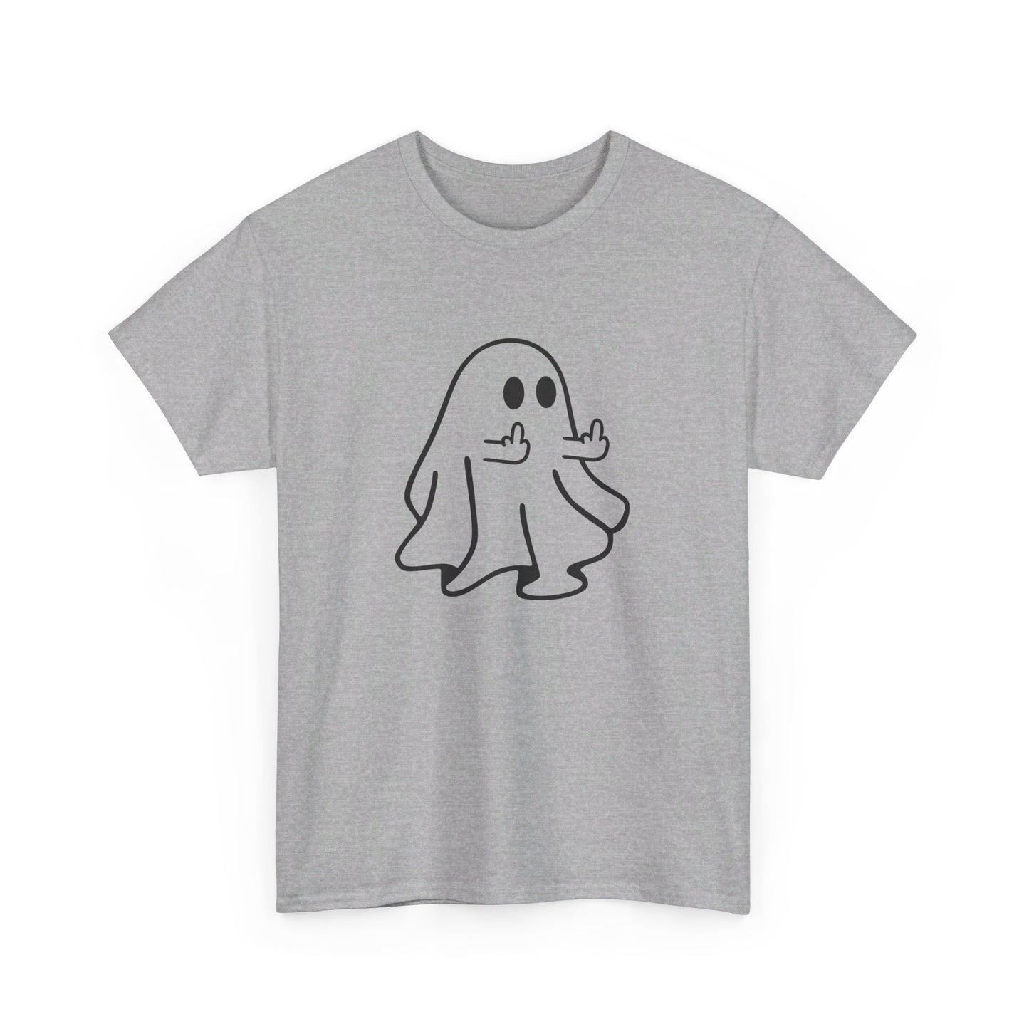 Ghost Middle Finger shirt, Halloween Crewneck, Halloween Ghost Hoodie, Spooky Season