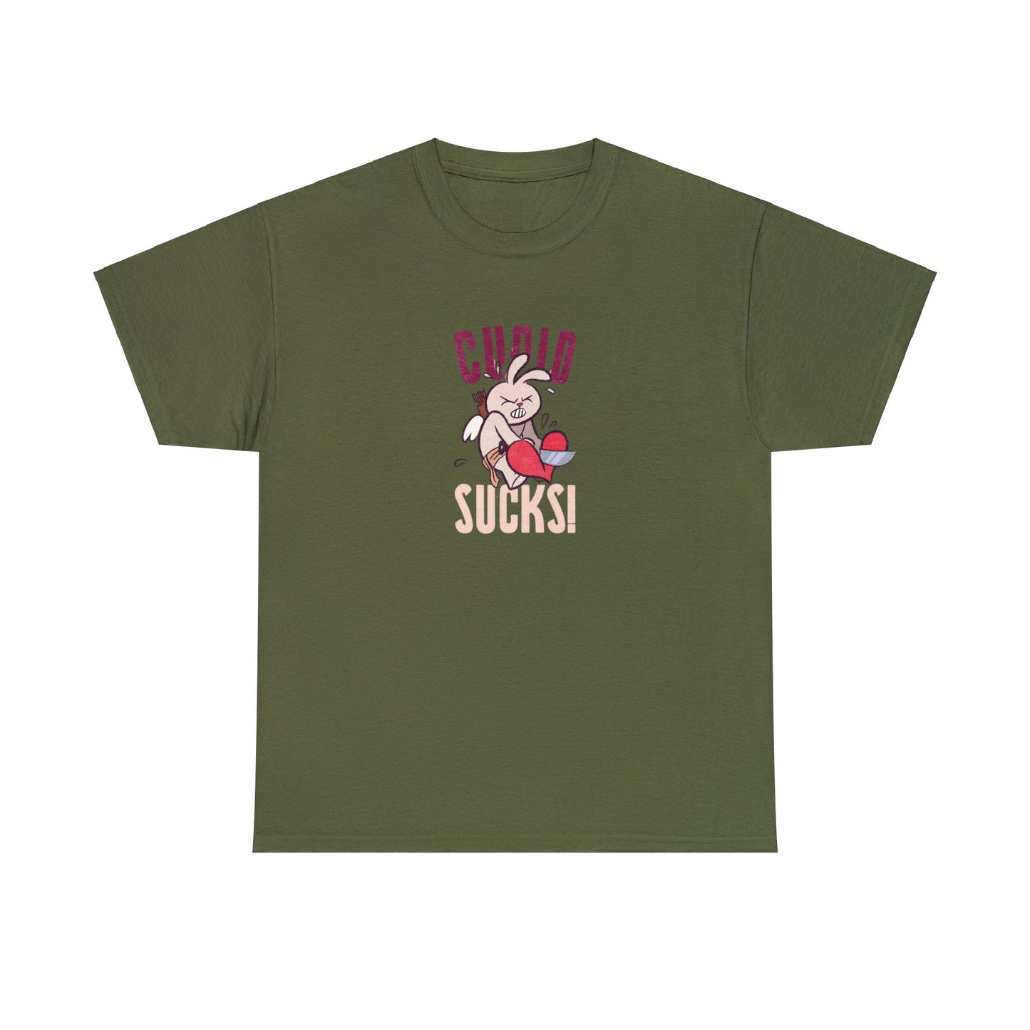 Cupid Sucks Valentine Shirt, Groovy Valentine Shirt, Love Shirt, Retro Valentines Day Shirts, Valentine Gift, Cute Cupid Valentine Shirt