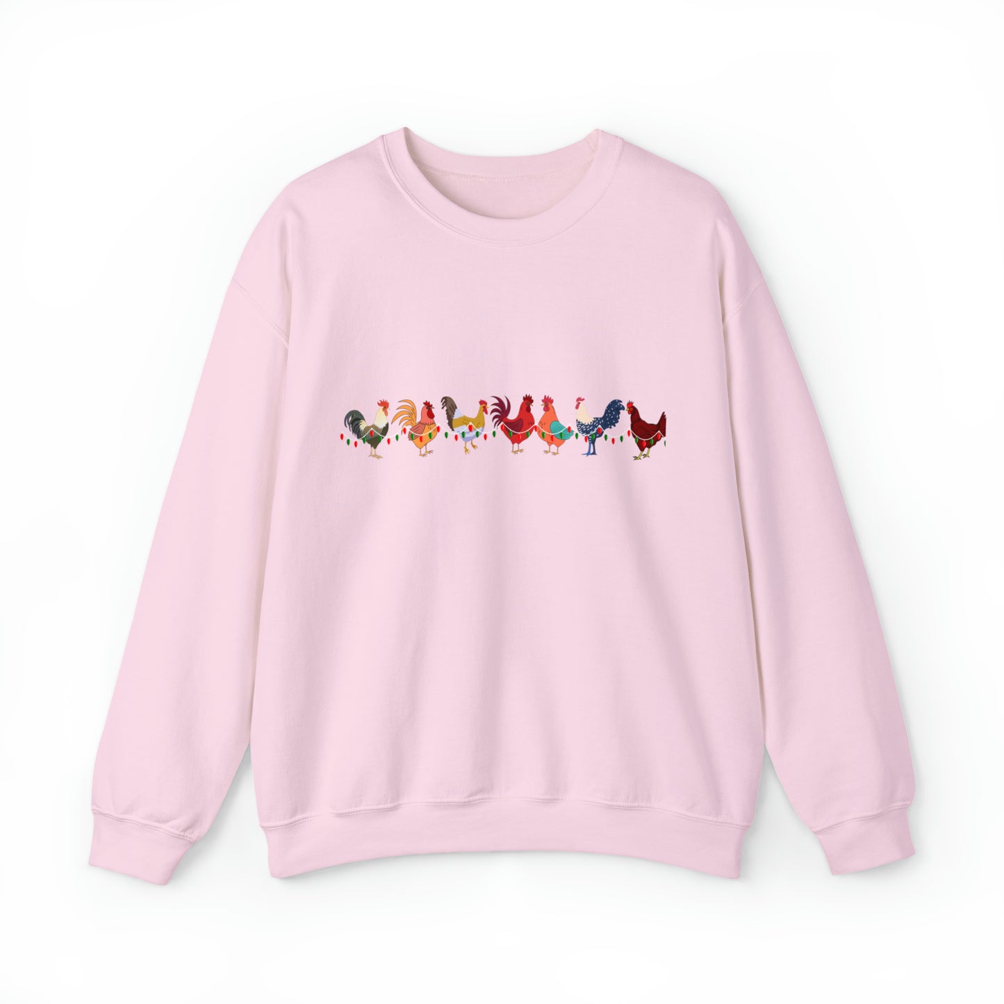 Cute Christmas Chickens Christmas Sweatshirt, Womens Christmas Sweatshirt, Christmas Sweatshirts for Women, Christmas Women,Merry Christmas Sweat