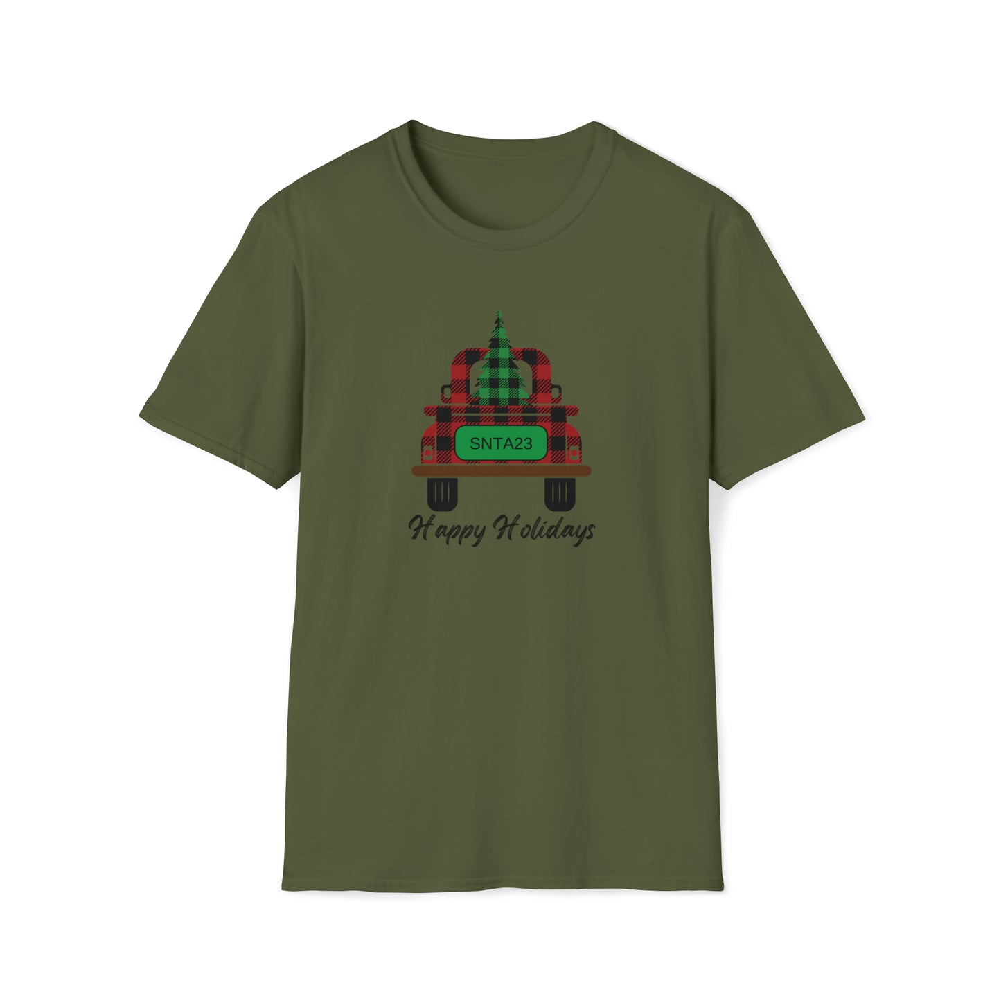 Buffalo Plaid Christmas Truck Shirt, Let it Snow Shirt, Christmas Shirt, X-mas Gifts,Winter Sweatshirts,Christmas Hoodies,Christmas Sweaters