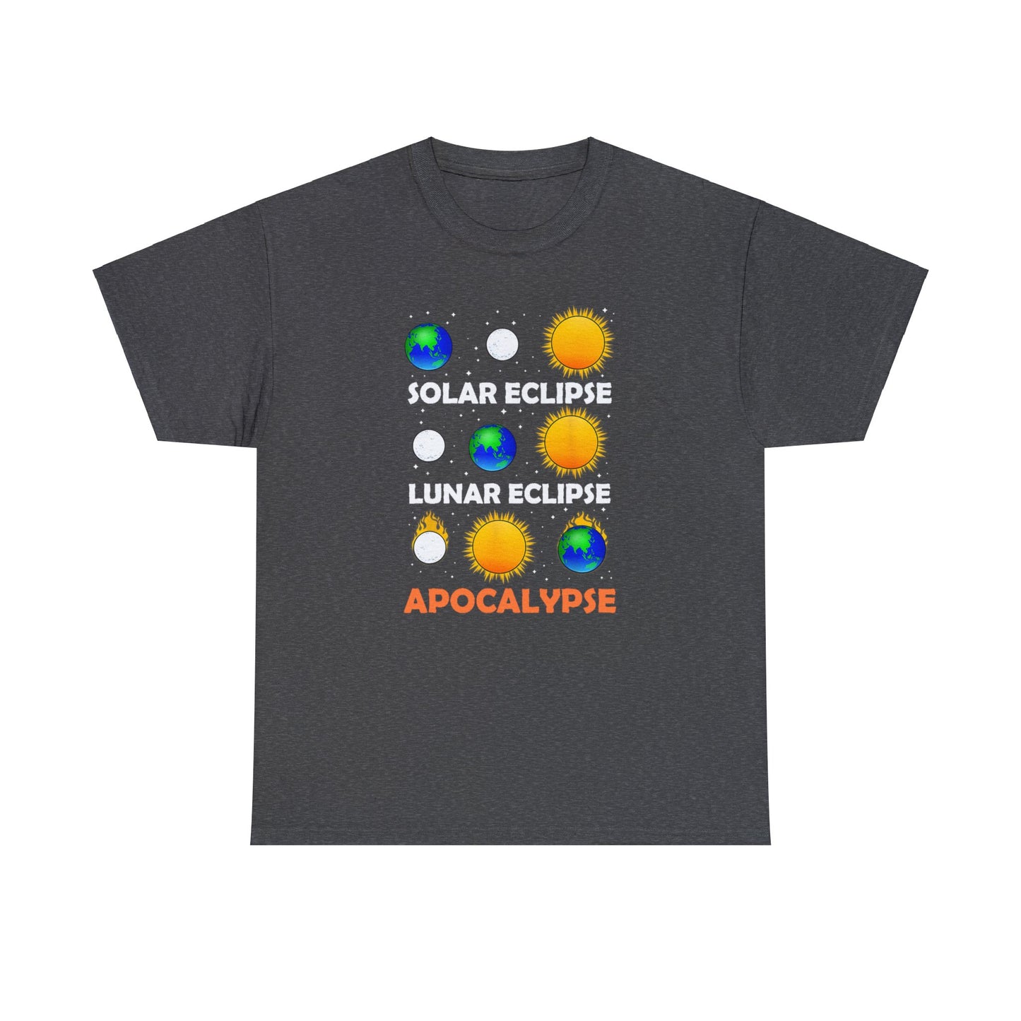 Saractic Eclipse Apocalypse 2024 Shirt - A Cosmic Comedy Unleashed, Total Solar Eclipse 2024 Shirt, America Totality, Moon Astronomy, Eclipse 2024