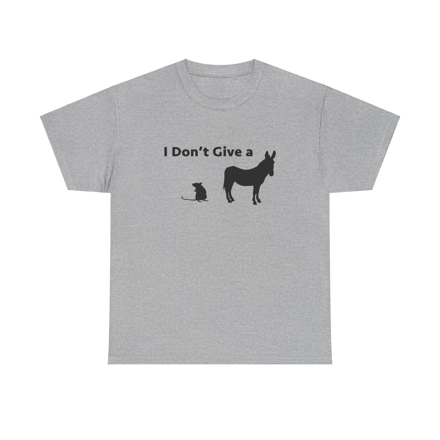 I Don't Give A Rats Ass Sarcastic Tshirt, Sarcastic Tshirt: 'I Don't Give Rats Ass' with Rat and Funny Design