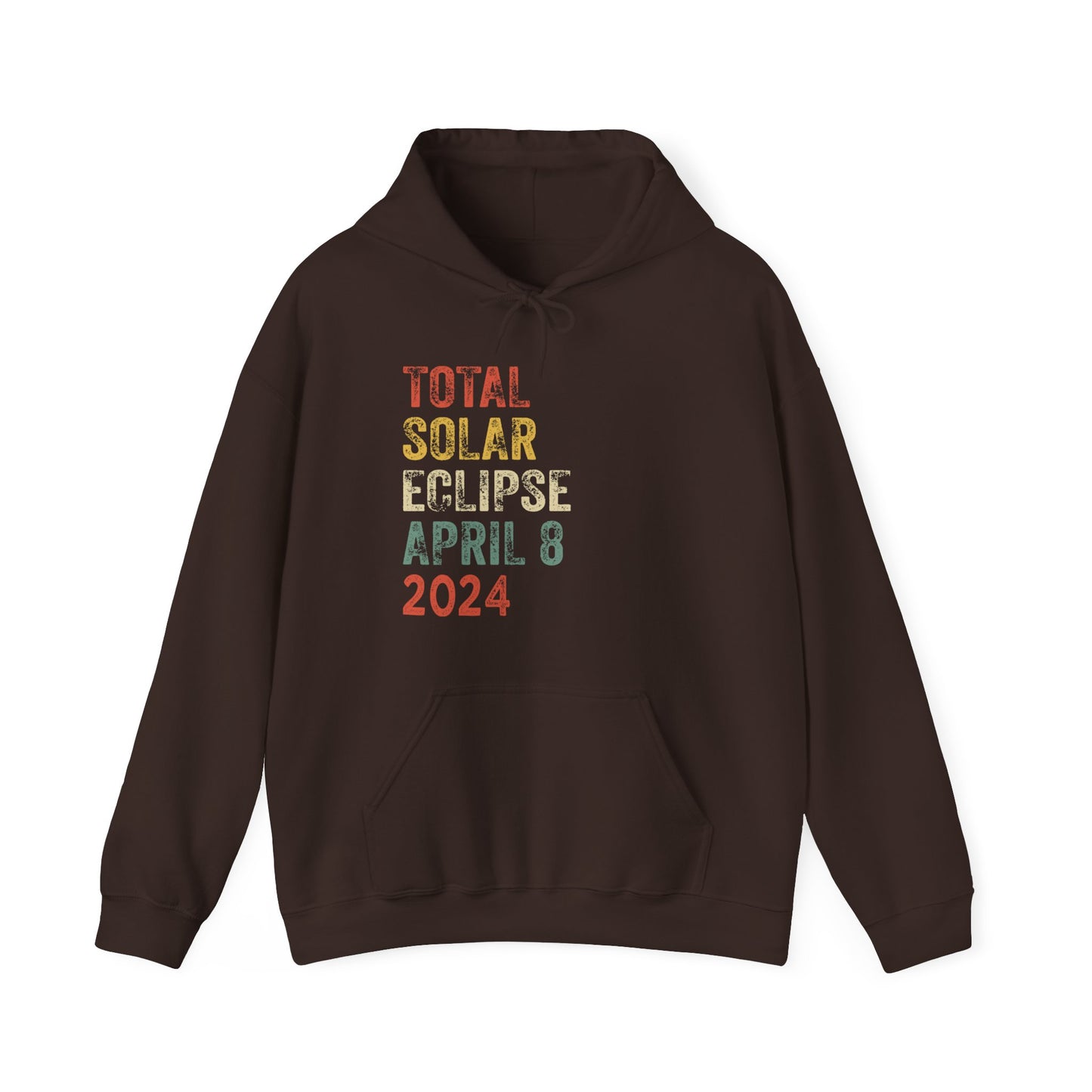 Total Solar Eclipse April 8 2024 Hooded Sweatshirt, Commemorate the Celestial Event, America Totality,Moon Astronomy,Solar Eclipse Souvenir