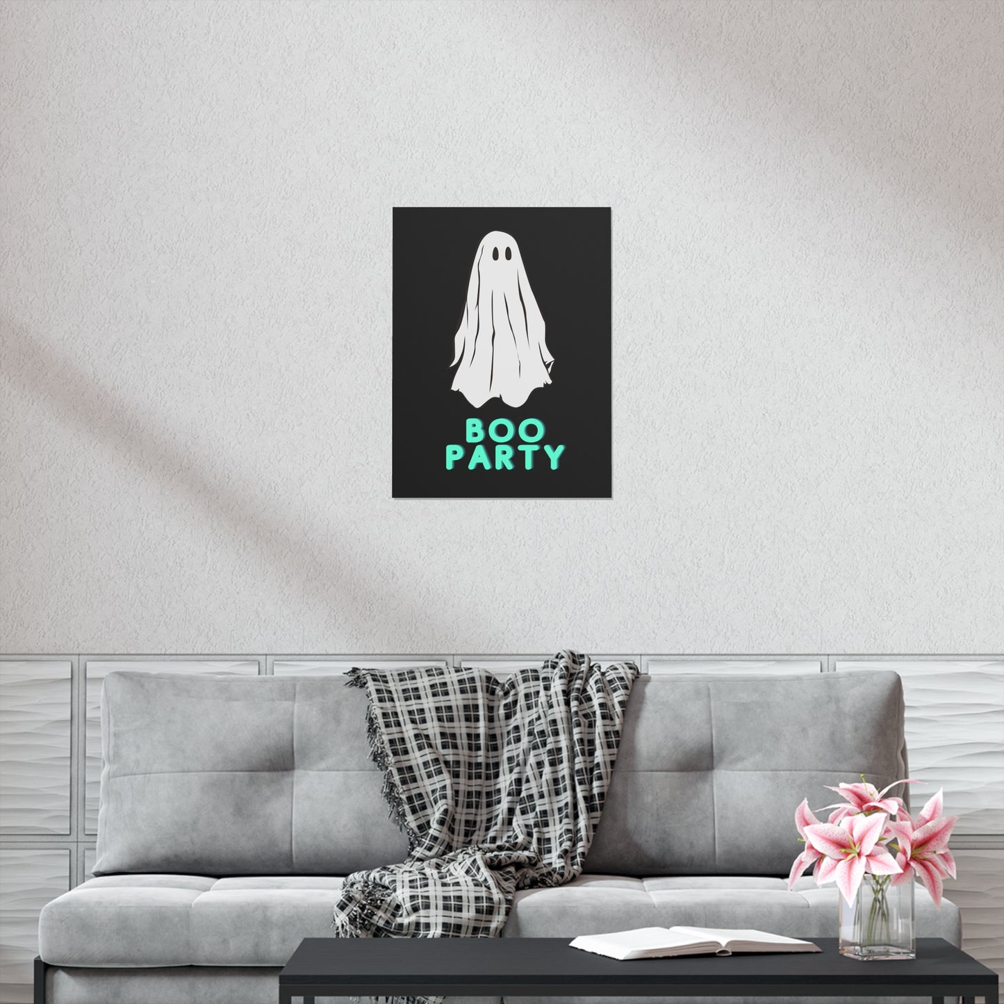 Halloween Ghost Poster - Halloween Art - Halloween Wall Decor - Halloween Poster - Ghost Poster