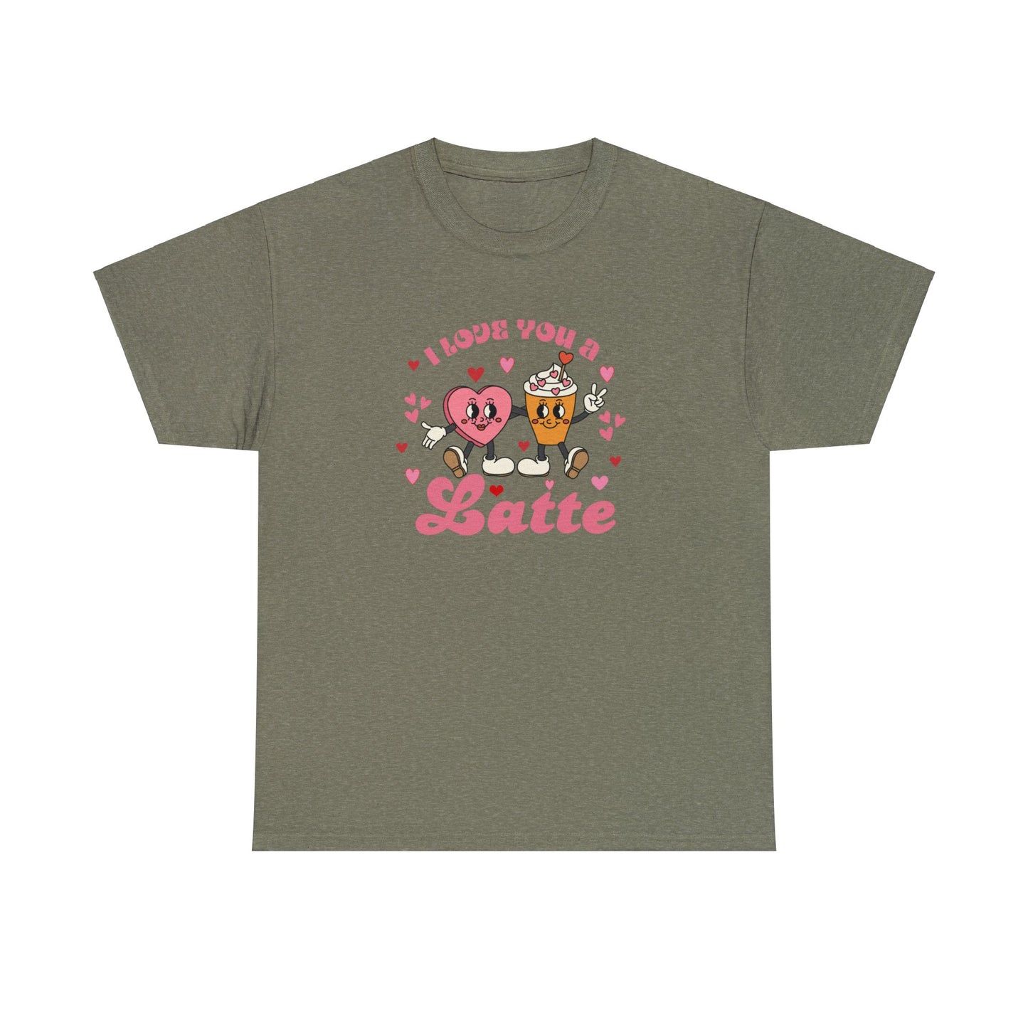 Retro Valentines Day Shirt,Valentines Day Shirts For Woman,Latte Valentine Shirt,Valentines Day Gift,Valentines Coffee Lover Gift,Donut