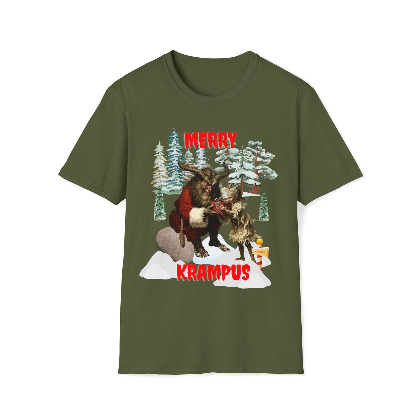 Krampus Ugly Christmas shirt, Christmas, Saint Nicholas, Chains, Austria, Croatia, Hungary, Germany, Goat shirt, Merry Krampus