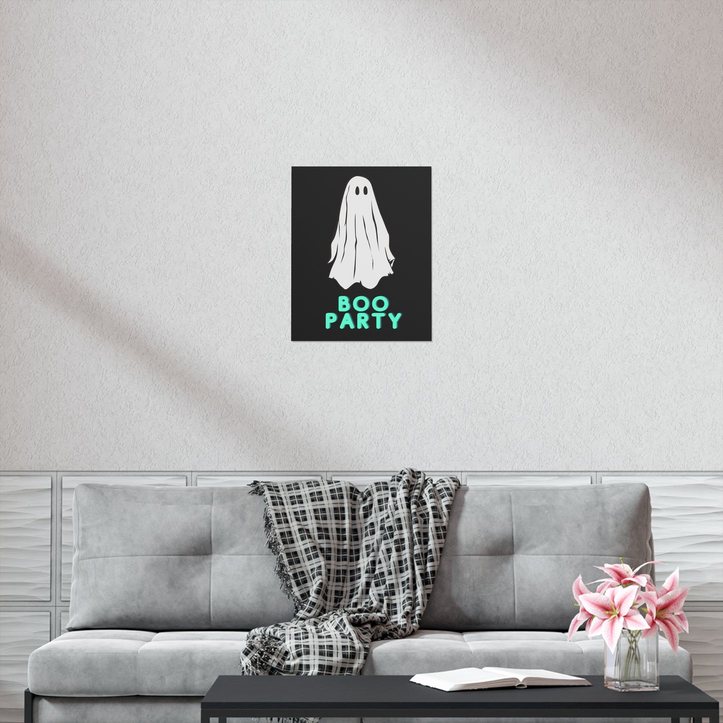 Halloween Ghost Poster - Halloween Art - Halloween Wall Decor - Halloween Poster - Ghost Poster