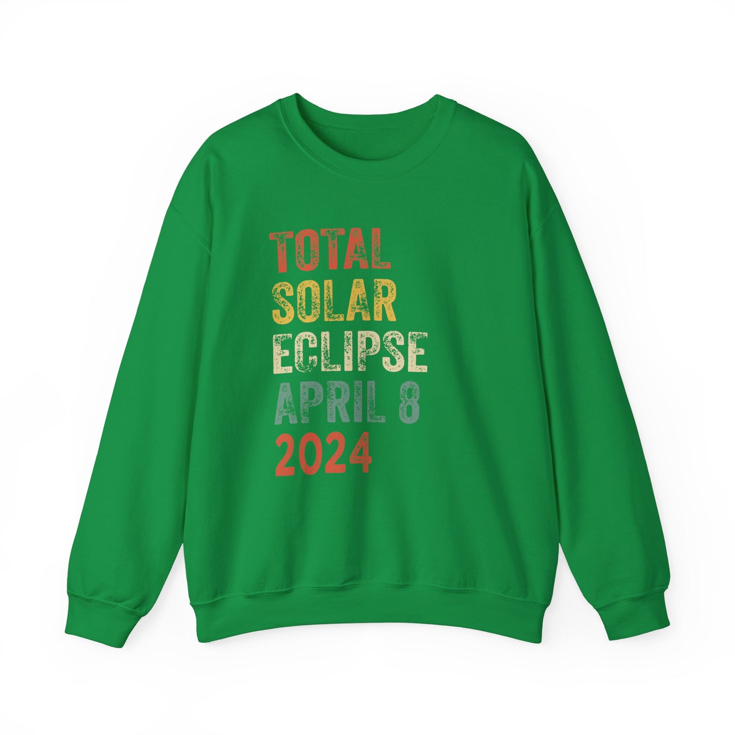 Total Solar Eclipse Apr 8 2024 Sweatshirt - Commemorate the Celestial Spectacle, Total Solar Eclipse 2024 Shirt, Solar Eclipse Souvenir Gift