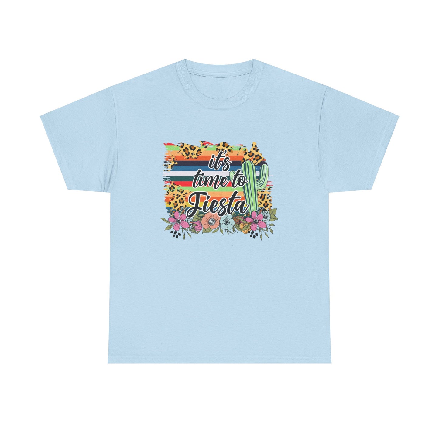 Fiesta Ready: 'It's Time to Fiesta' Tshirt for Cinco de Mayo, Celebrate in Style with 'It's Time to Fiesta' Tshirt for Fiesta