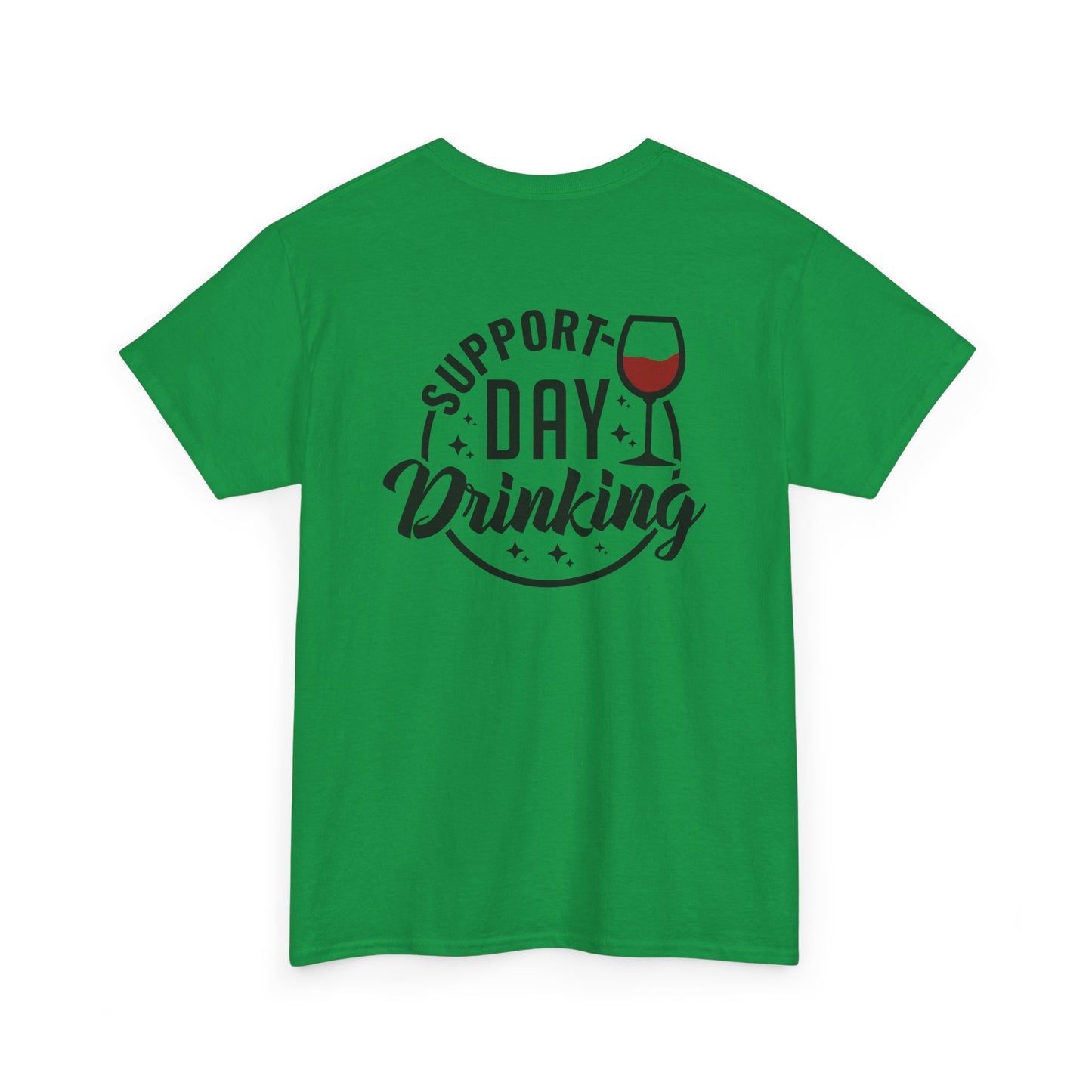 Support Day Drinking Graphic Tee - Cheers to Summer Sunrise Cocktails, Funny Support Day Drinking Tshirt - Novelty Tee for Happy Hour Lovers