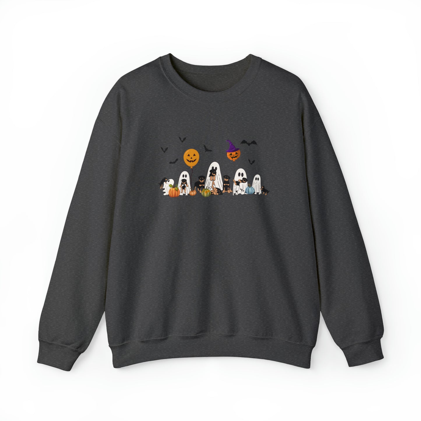 Halloween Sweatshirt, Halloween Sweater,2023 Happy Halloween, Retro Spooky Season, Ghost Sweatshirt,Halloween Dog Sweatshirt,Ghost Dog Shirt