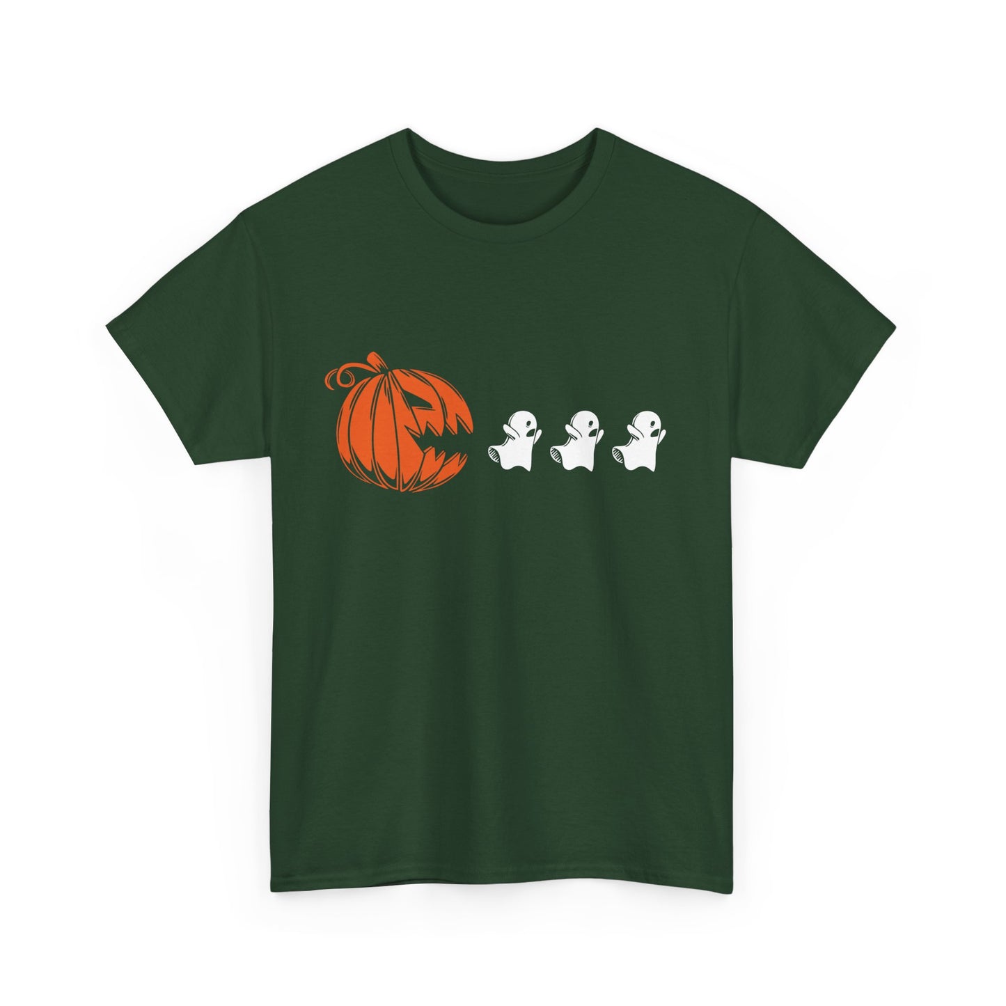 Jack O Lantern Shirt, Halloween Ghost Necklace, Spooky Shirt, Pumpkin Sweater, Scary Tee Shirt, Creepy Shirt, Fall Shirt