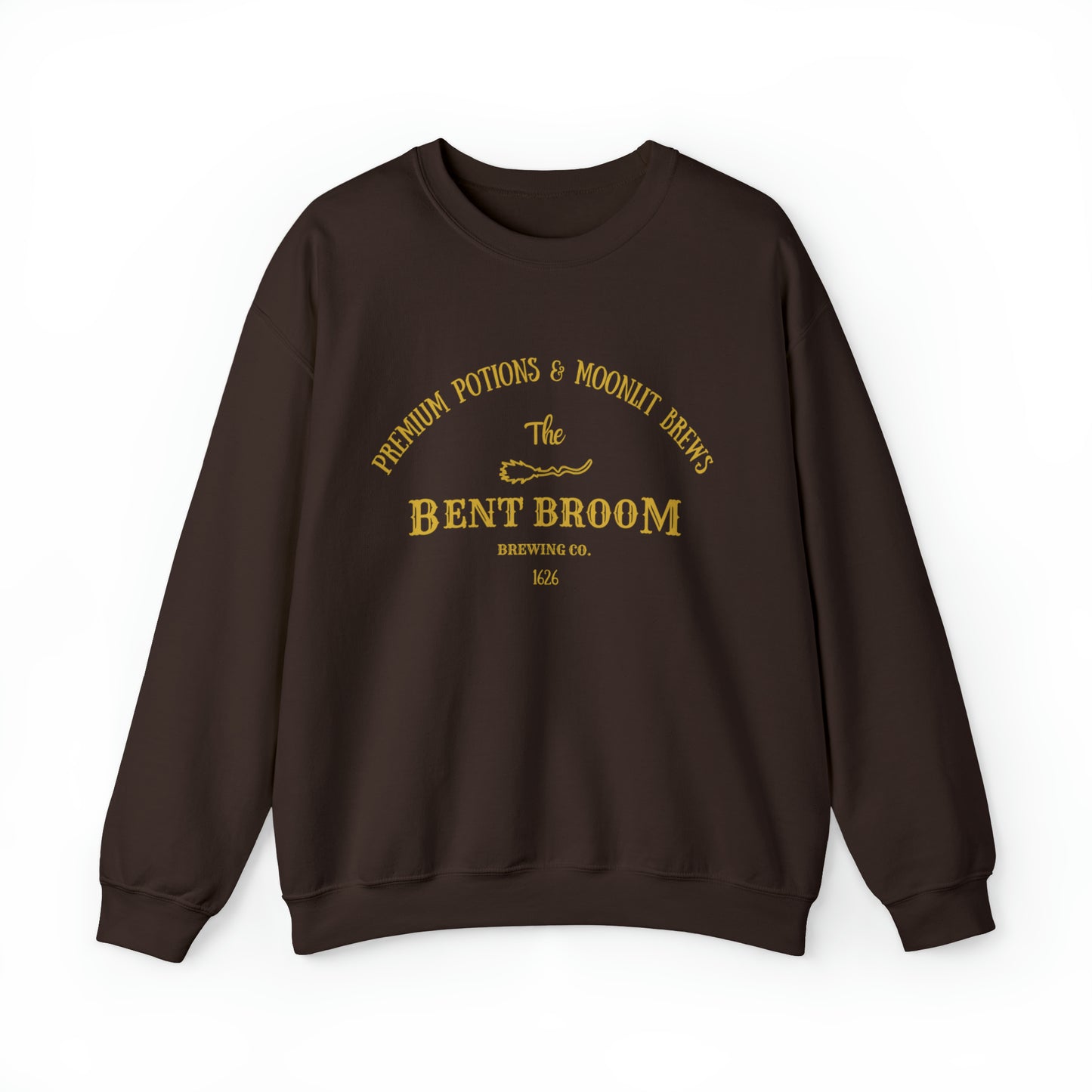 Bent Broom Brewing Co, Retro Sweatshirt, Cute Sweatshirt, Halloween Sweatshirt, Womens' Halloween, Spooky Sweatshirt, Salem Sweatshirt 1626