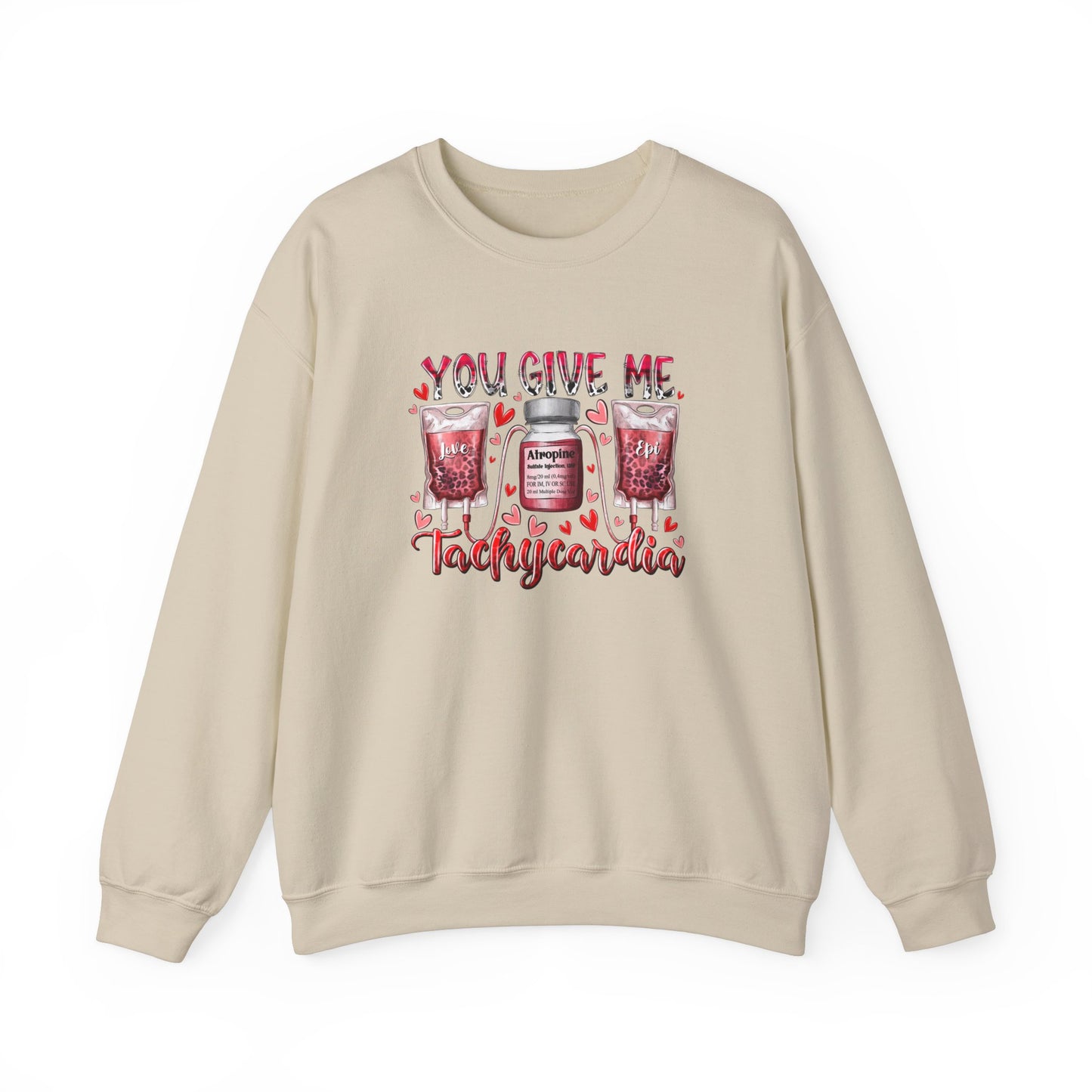 You Give Me Tachycardia Valentine Sweatshirt, Nurse Love Shirt, Nursing Shirt, Valentine Nurse Tee, Nurse Heart Tee Nurse Gift For Valentine