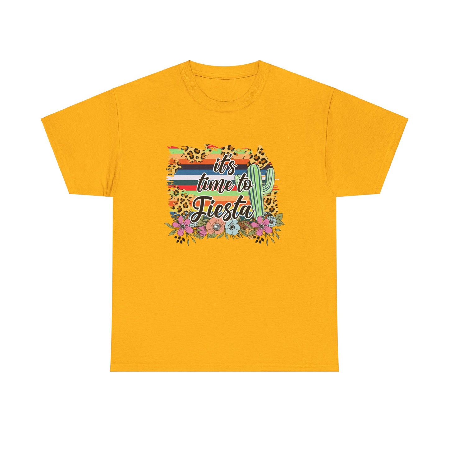 Fiesta Ready: 'It's Time to Fiesta' Tshirt for Cinco de Mayo, Celebrate in Style with 'It's Time to Fiesta' Tshirt for Fiesta