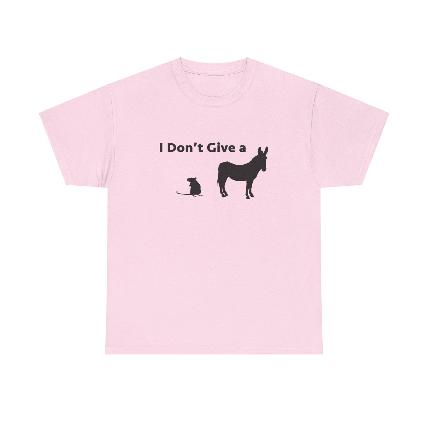 I Don't Give A Rats Ass Sarcastic Tshirt, Sarcastic Tshirt: 'I Don't Give Rats Ass' with Rat and Funny Design