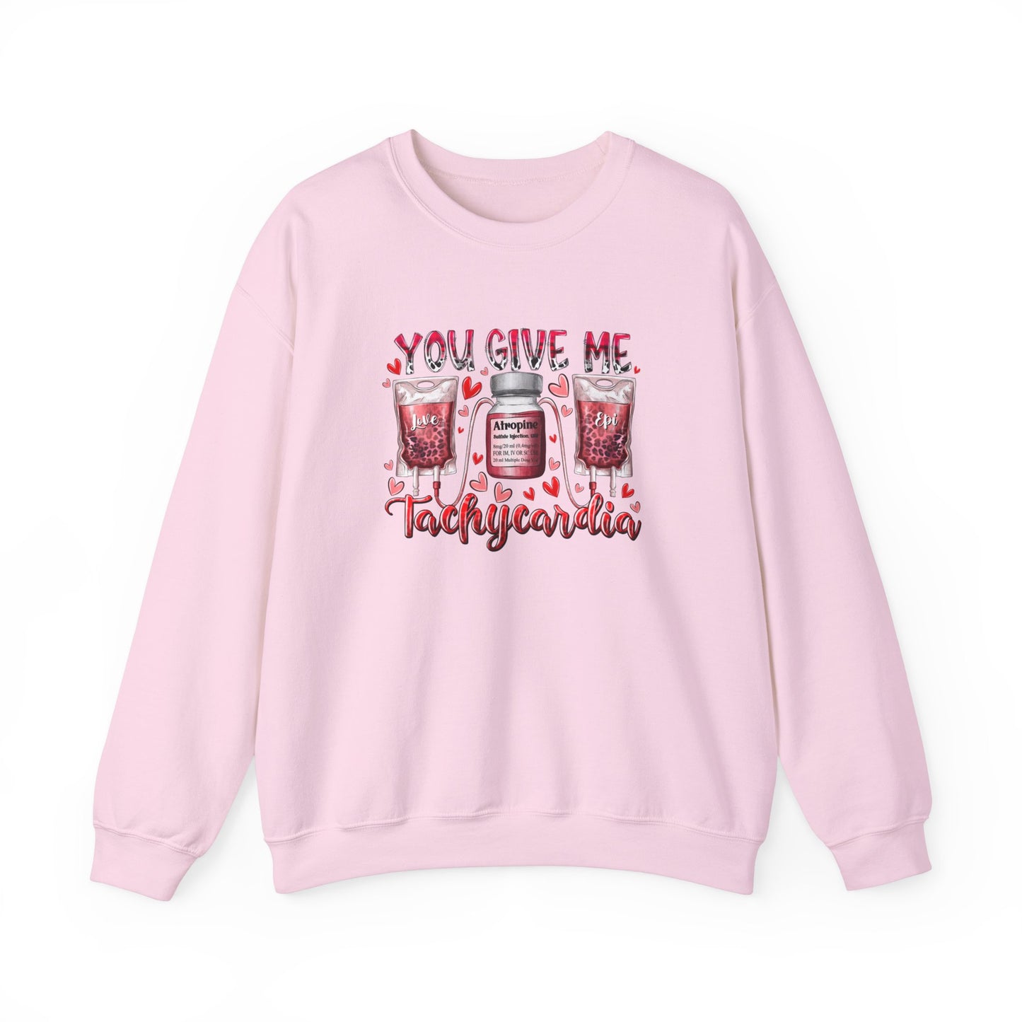 You Give Me Tachycardia Valentine Sweatshirt, Nurse Love Shirt, Nursing Shirt, Valentine Nurse Tee, Nurse Heart Tee Nurse Gift For Valentine