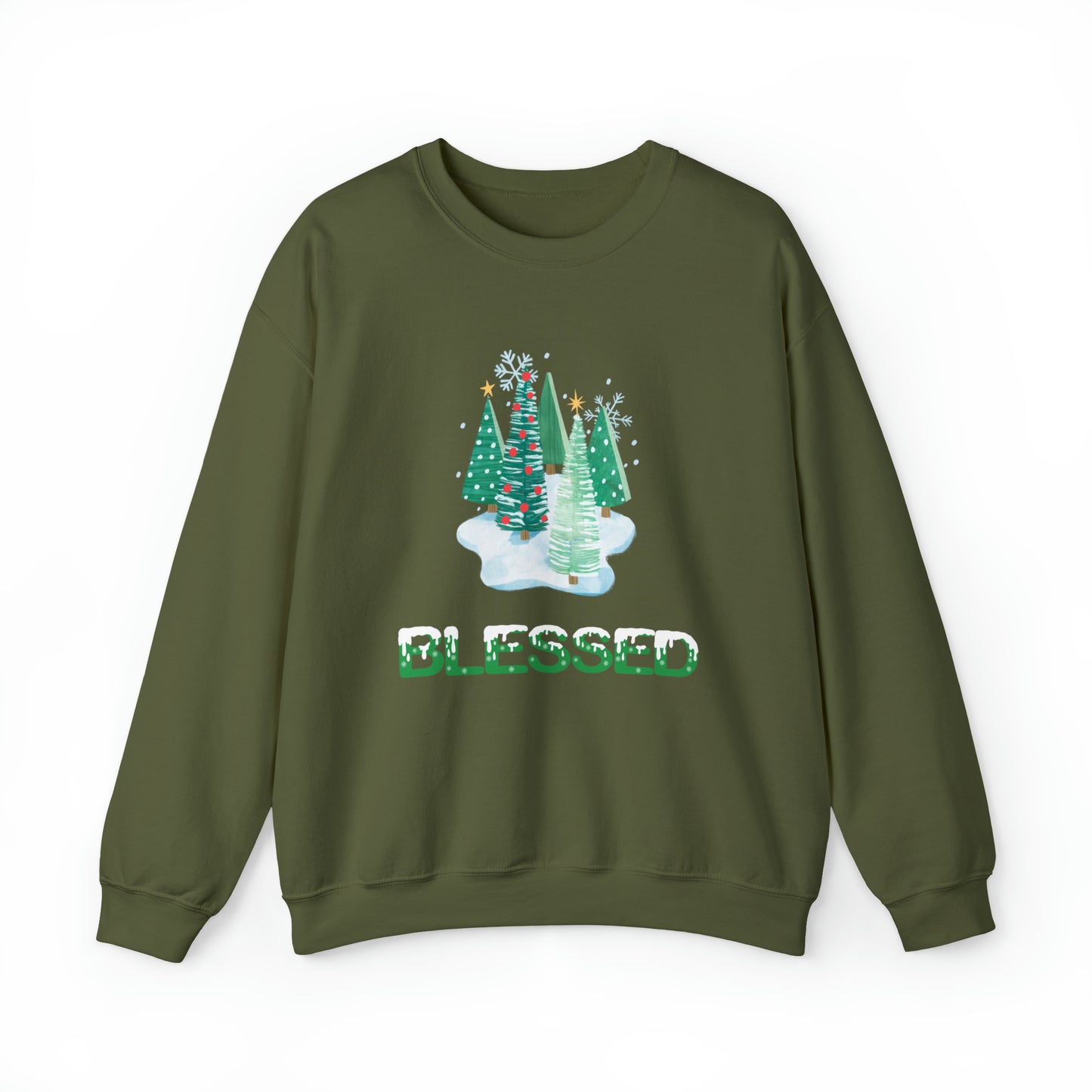 Blessed Christmas Sweatshirt, Womens Christmas Sweatshirt, Christmas Sweatshirts for Women, Christmas Women,Merry Christmas Sweatshirt