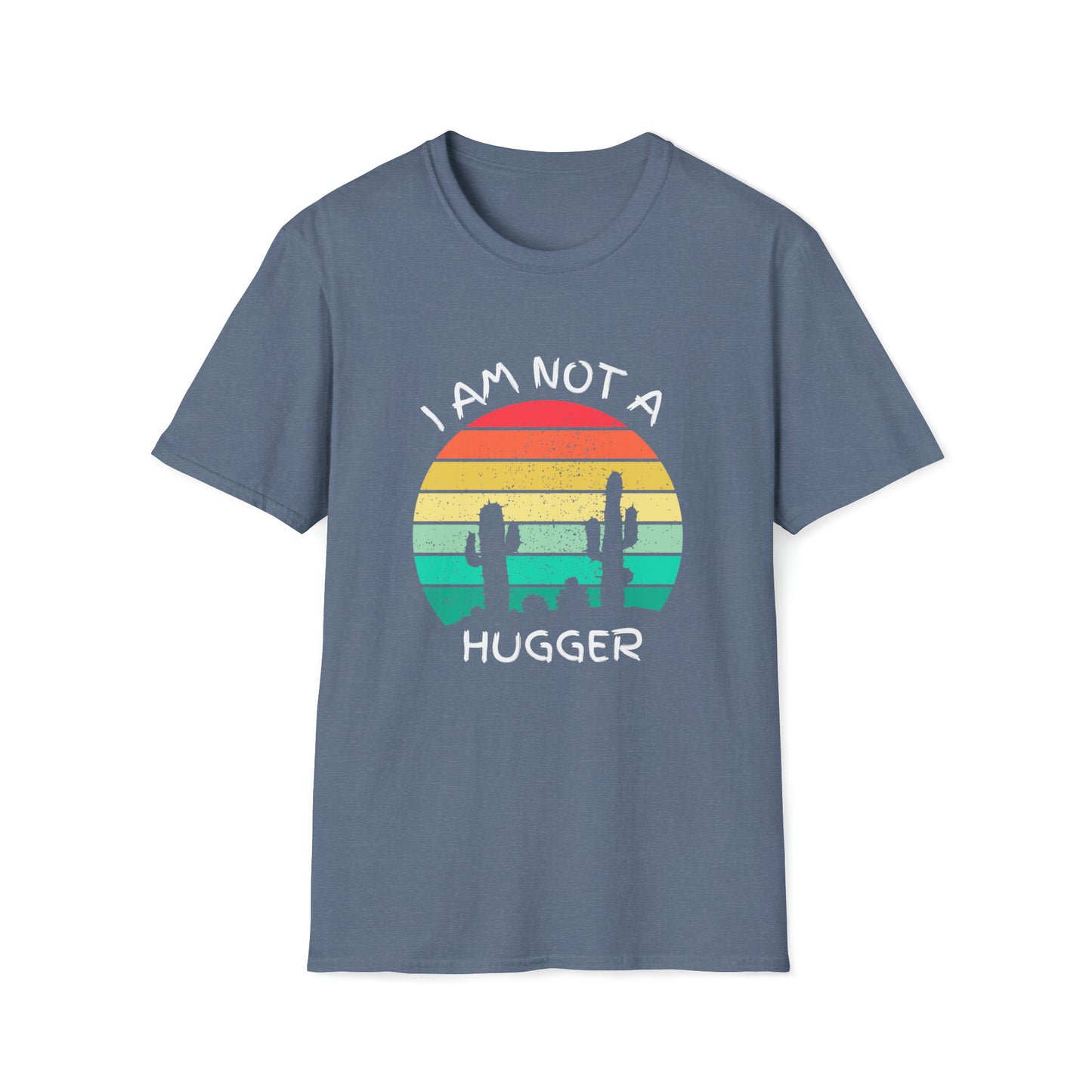 I'm Not A Hugger Tshirt, I'm Not A Hugger Shirt, Cactus Shirt, Sarcastic Tee, Hugger Shirt, Cactus Lover Gift, Gardening Shirt, Not A Hugger