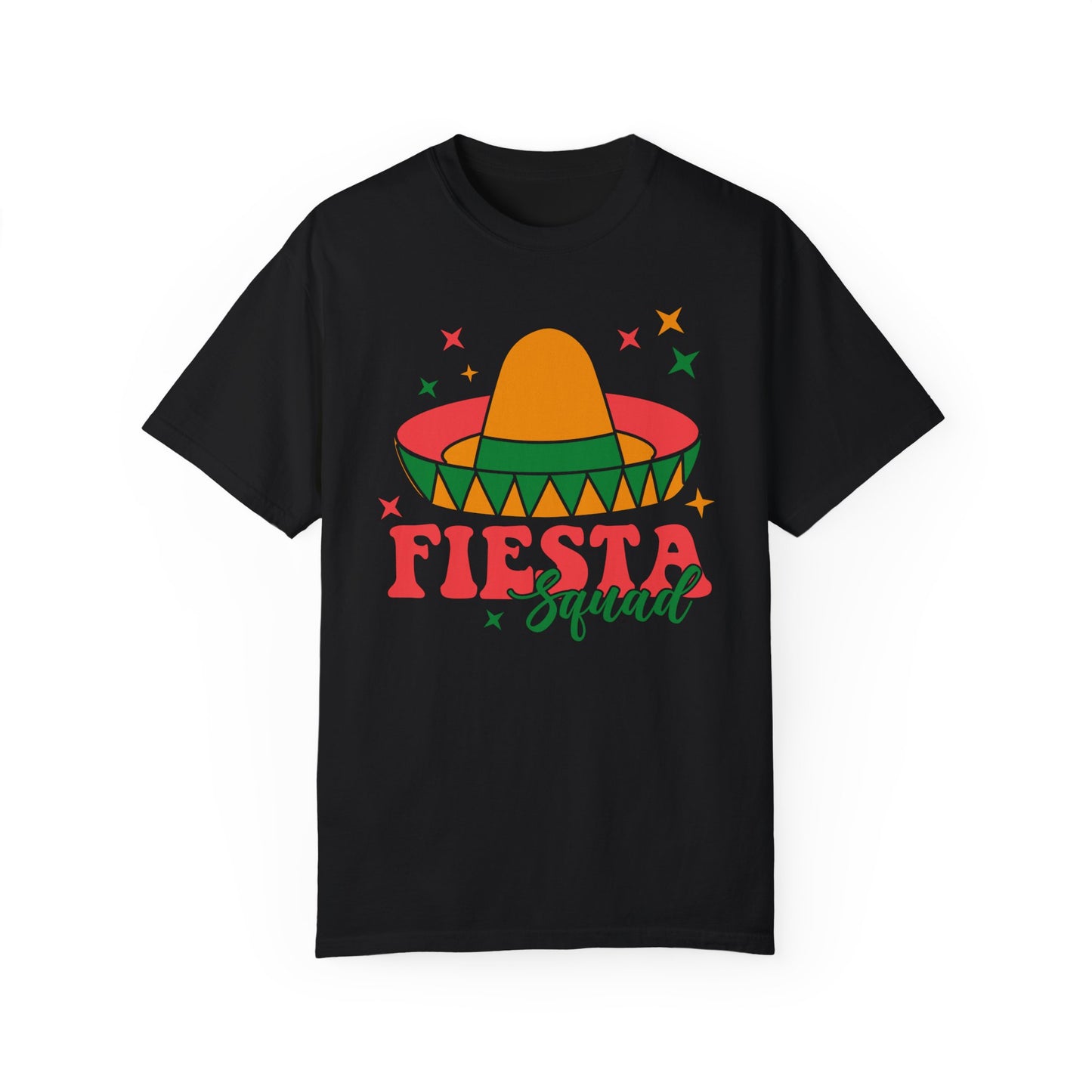 Cinco de Mayo Fiesta Squad Shirt - Celebrate in Style!, Fiesta Squad Graphic Shirt for Cinco de Mayo Celebration