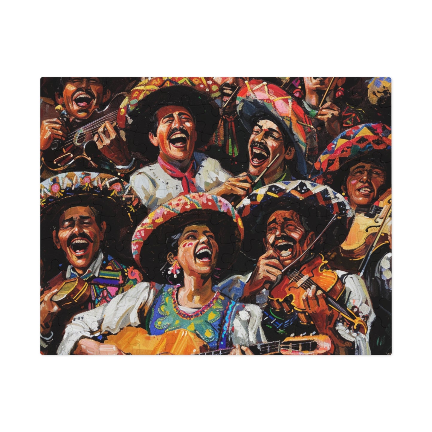 Cinco de Mayo Mariachi Band Puzzle - Fun and Festive Activity, Colorful Puzzle Perfect for Celebration, 30, 110, 252, 500, and 1000-piece