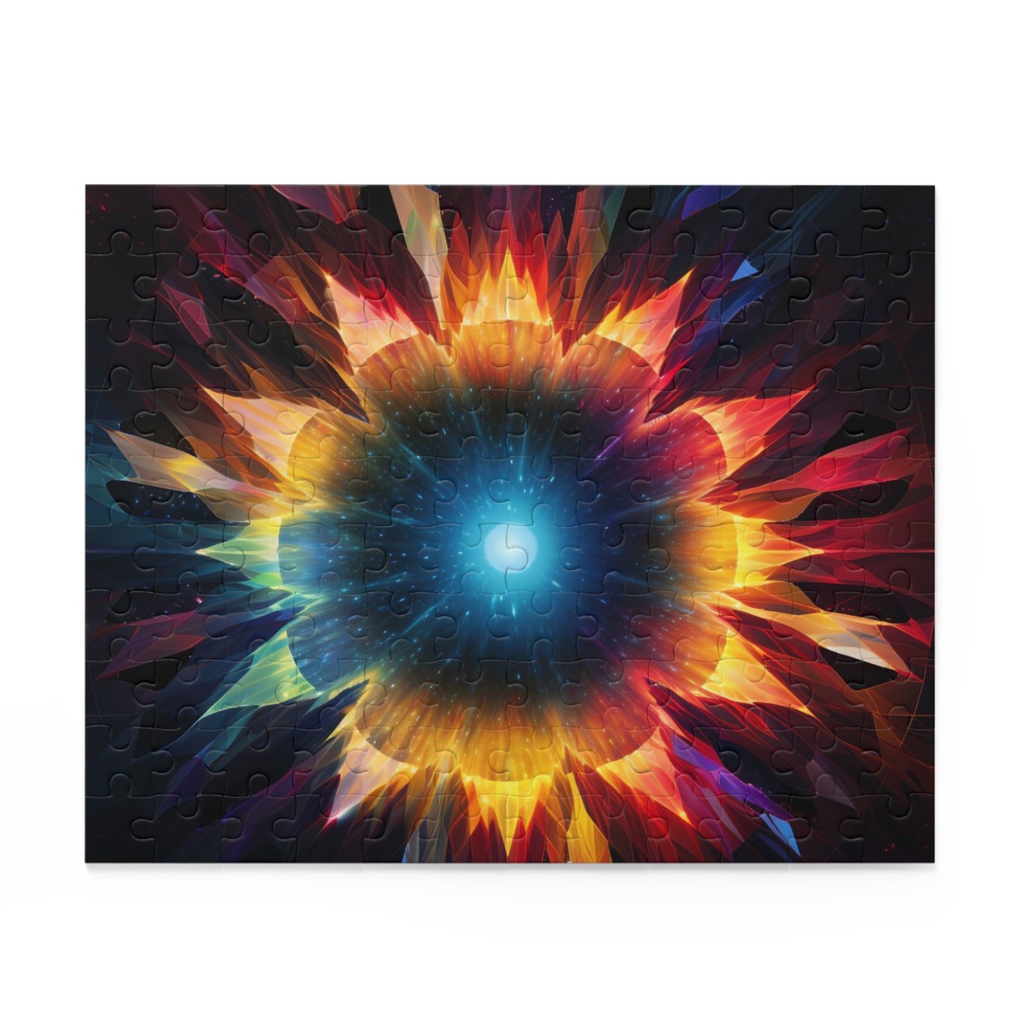 Colorful Nebula Explosion in Space Puzzle, Mindful Activity, Galactic Nebula Explosion Space Puzzle, Perfect Gift for Astronomy Lovers