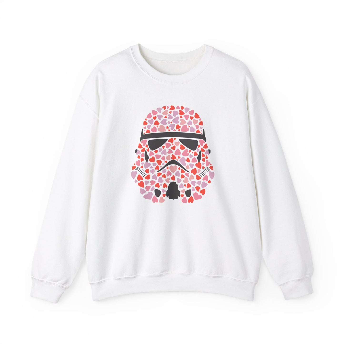 Stormtrooper Valentine Sweatshirt, Love Stormtrooper Hearts Valentine Shirt or Sweatshirt, Star Wars Valentine Shirt, Force Sweatshirt