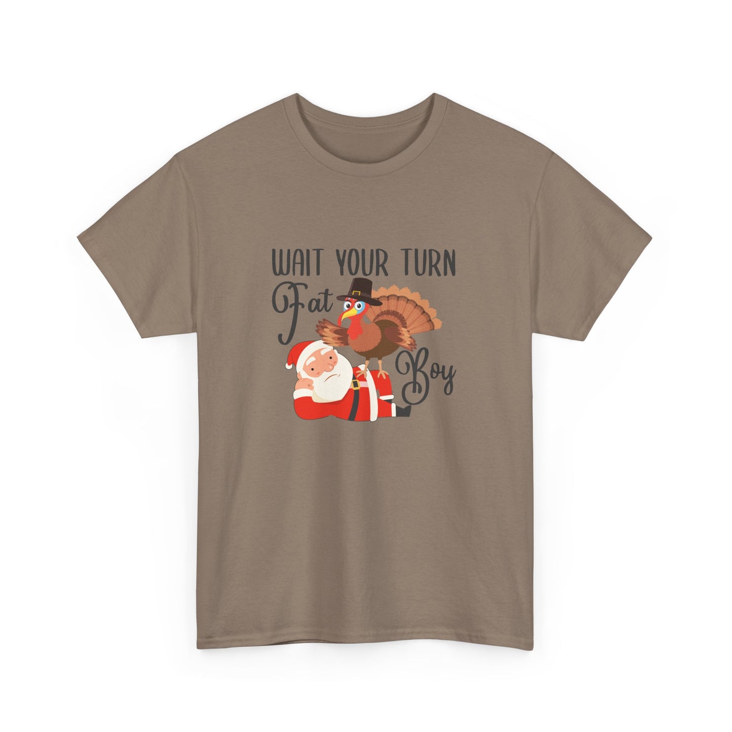 Wait Your Turn Fat Boy Tshirt, Funny Thanksgiving Shirts, Family Thanksgiving Shirt, Friendsgiving Shirt, Most Likely to Thanksgiving, Group