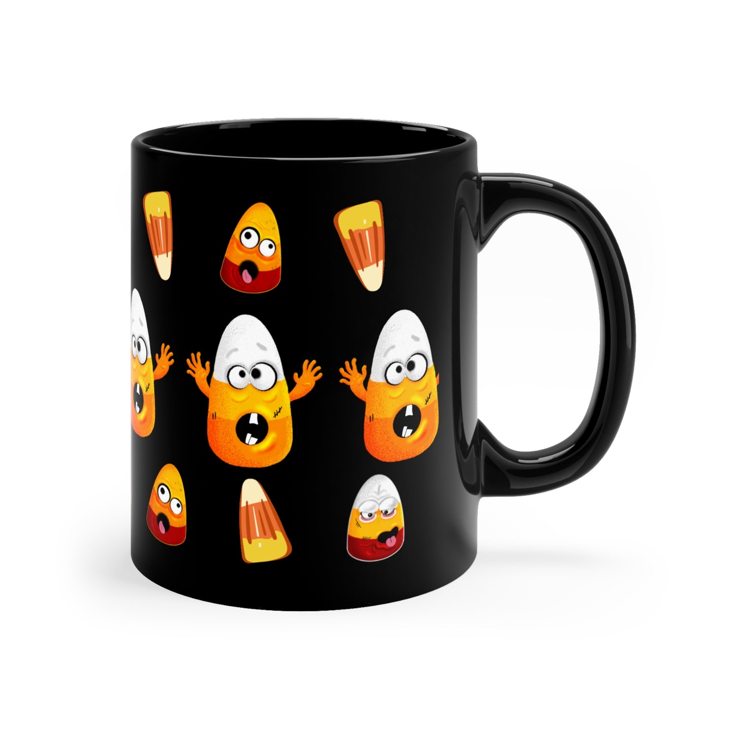 Halloween Mug - Funny Coffee Mug - Ceramic Mug - Gift for Him - Gift for Her - 11oz Black Mug