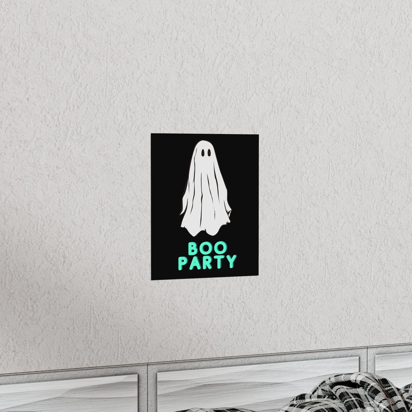 Halloween Ghost Poster - Halloween Art - Halloween Wall Decor - Halloween Poster - Ghost Poster