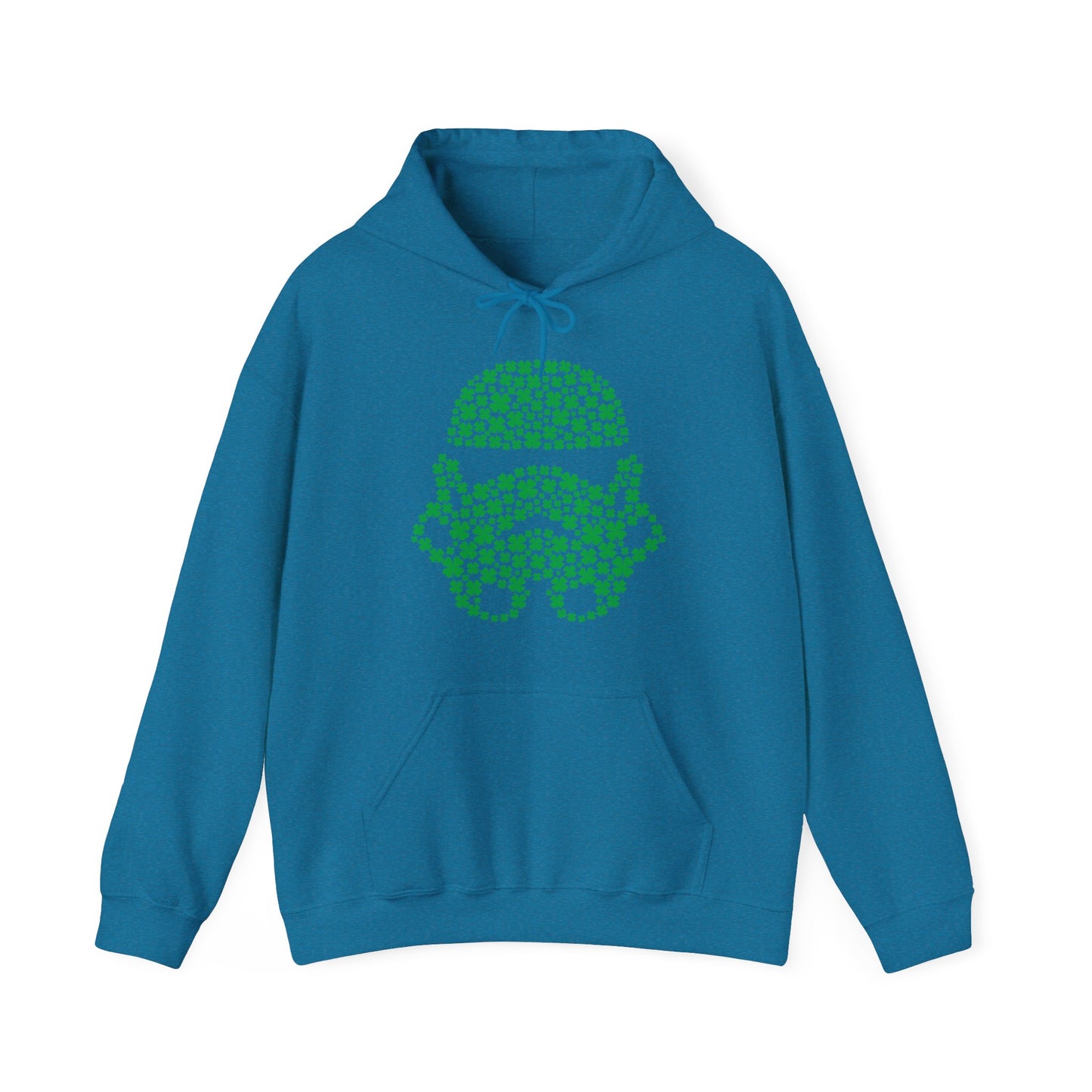 Embrace the Force, Galactic Love Defender Hooded Sweatshirt, St. Patrick's Special Edition, St Patrick's Stormtrooper Hooded Sweatshirt