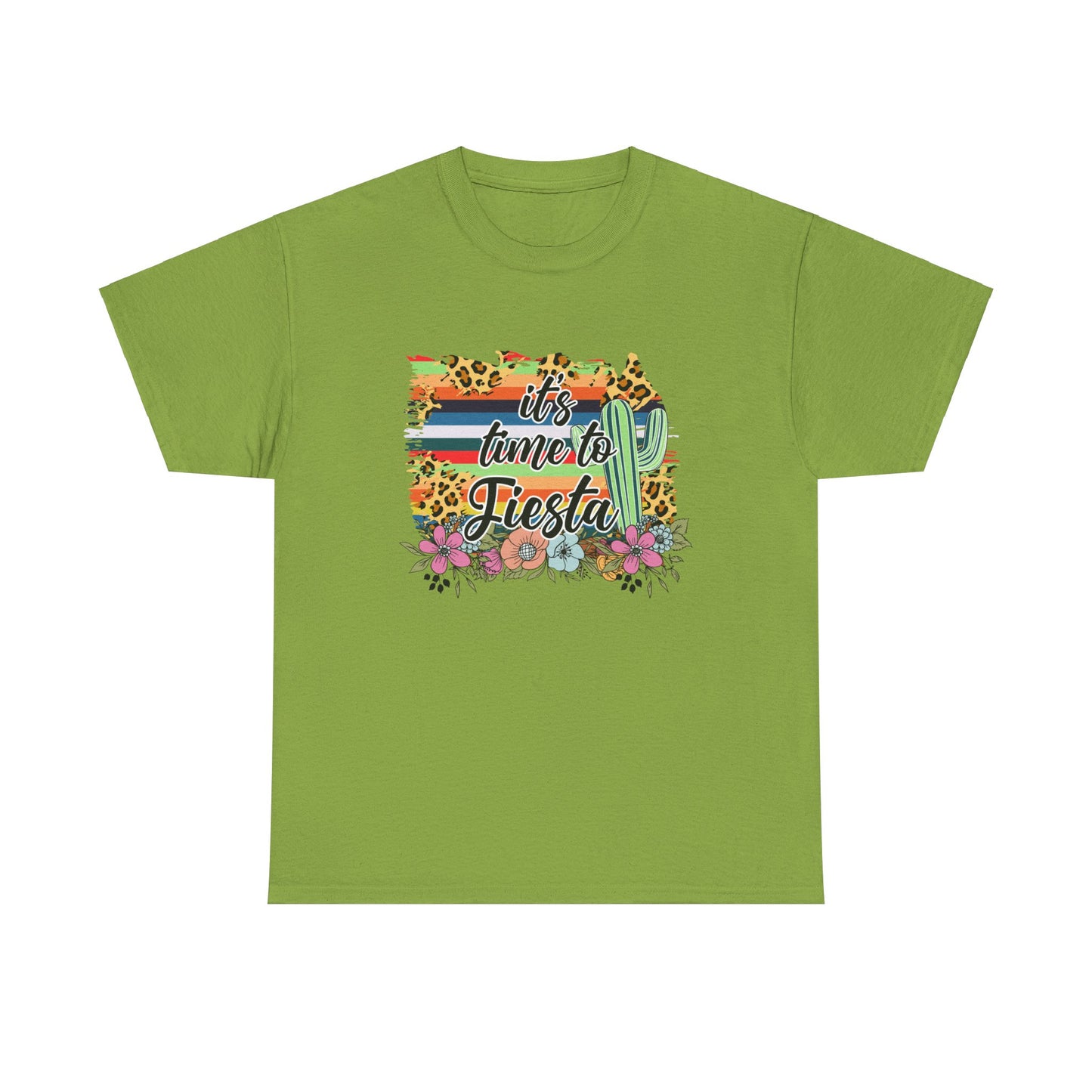 Fiesta Ready: 'It's Time to Fiesta' Tshirt for Cinco de Mayo, Celebrate in Style with 'It's Time to Fiesta' Tshirt for Fiesta