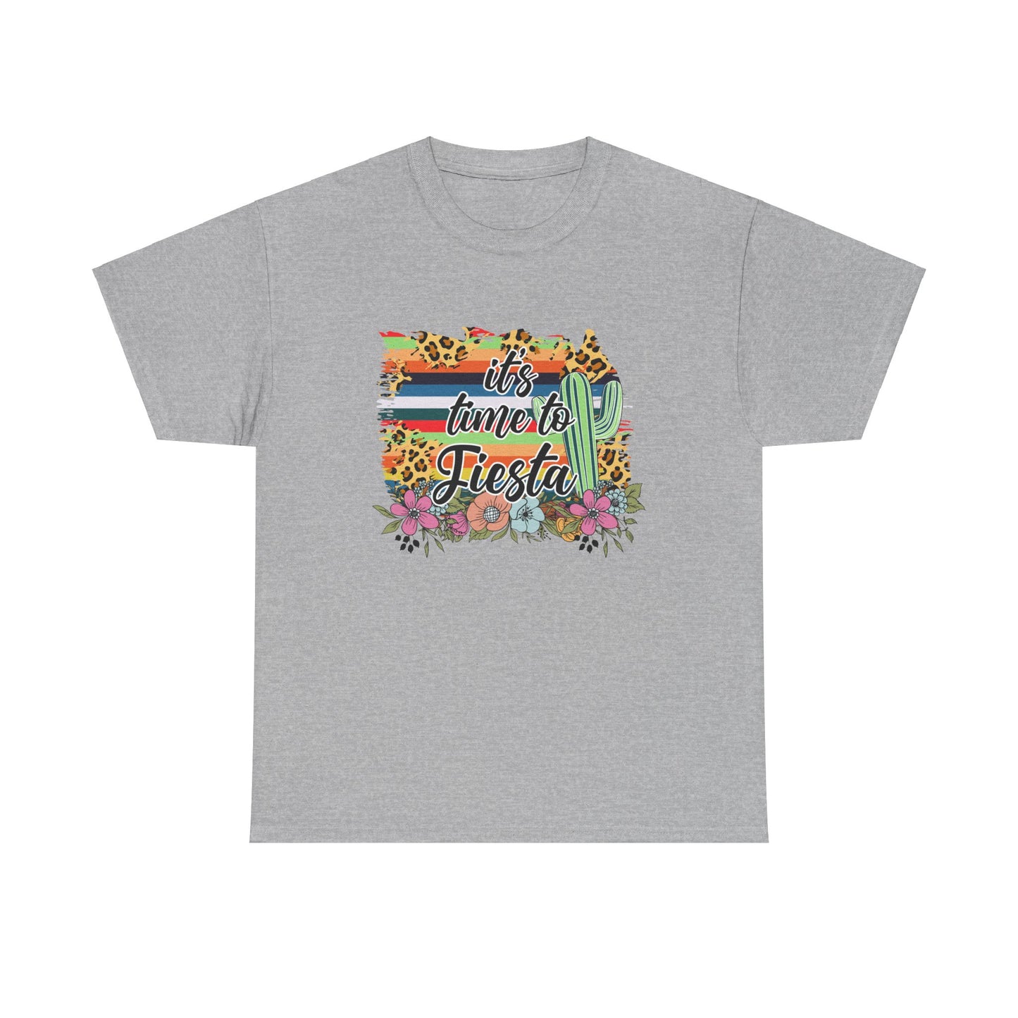 Fiesta Ready: 'It's Time to Fiesta' Tshirt for Cinco de Mayo, Celebrate in Style with 'It's Time to Fiesta' Tshirt for Fiesta