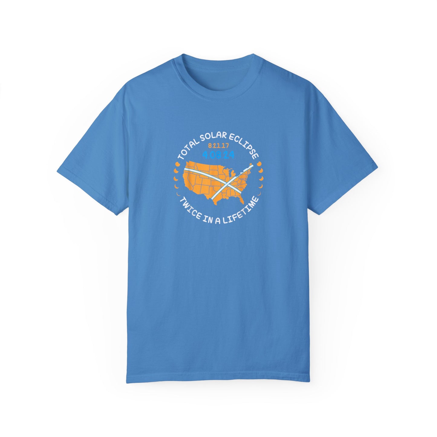 Twice in a LifeTime Eclipse Shirt - Comfort Colors 1717 Path of Totality Tee, Limited Edition Tshirt - Path of Totality Eclipse Tee