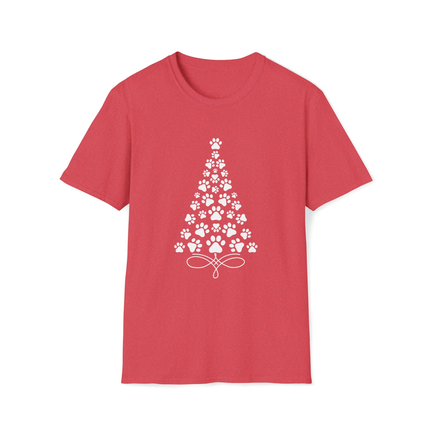 Cute Paw Christmas Tree Shirt, Dog Paw Tree Shirt, Pet Lover Christmas Shirt, Dog Lover Sweatshirt, Dog Paw Christmas Tree Sweatshirt