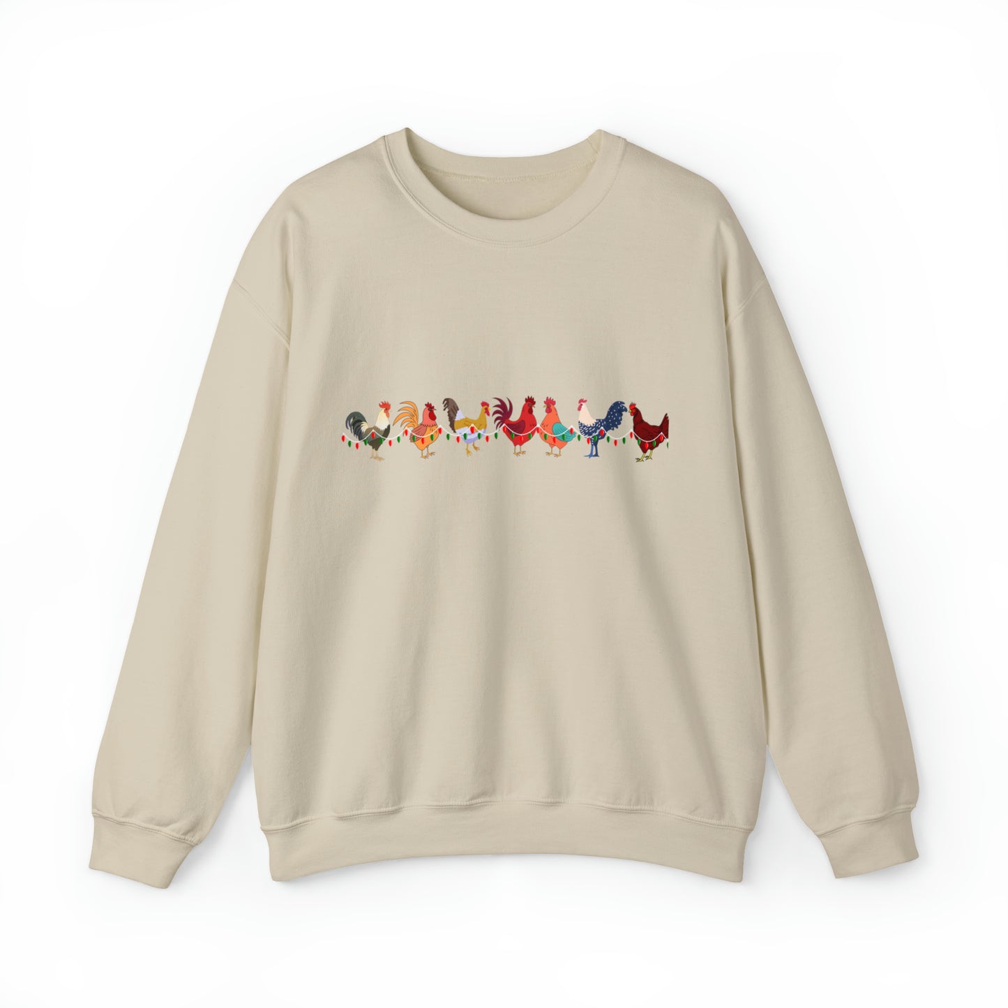 Cute Christmas Chickens Christmas Sweatshirt, Womens Christmas Sweatshirt, Christmas Sweatshirts for Women, Christmas Women,Merry Christmas Sweat