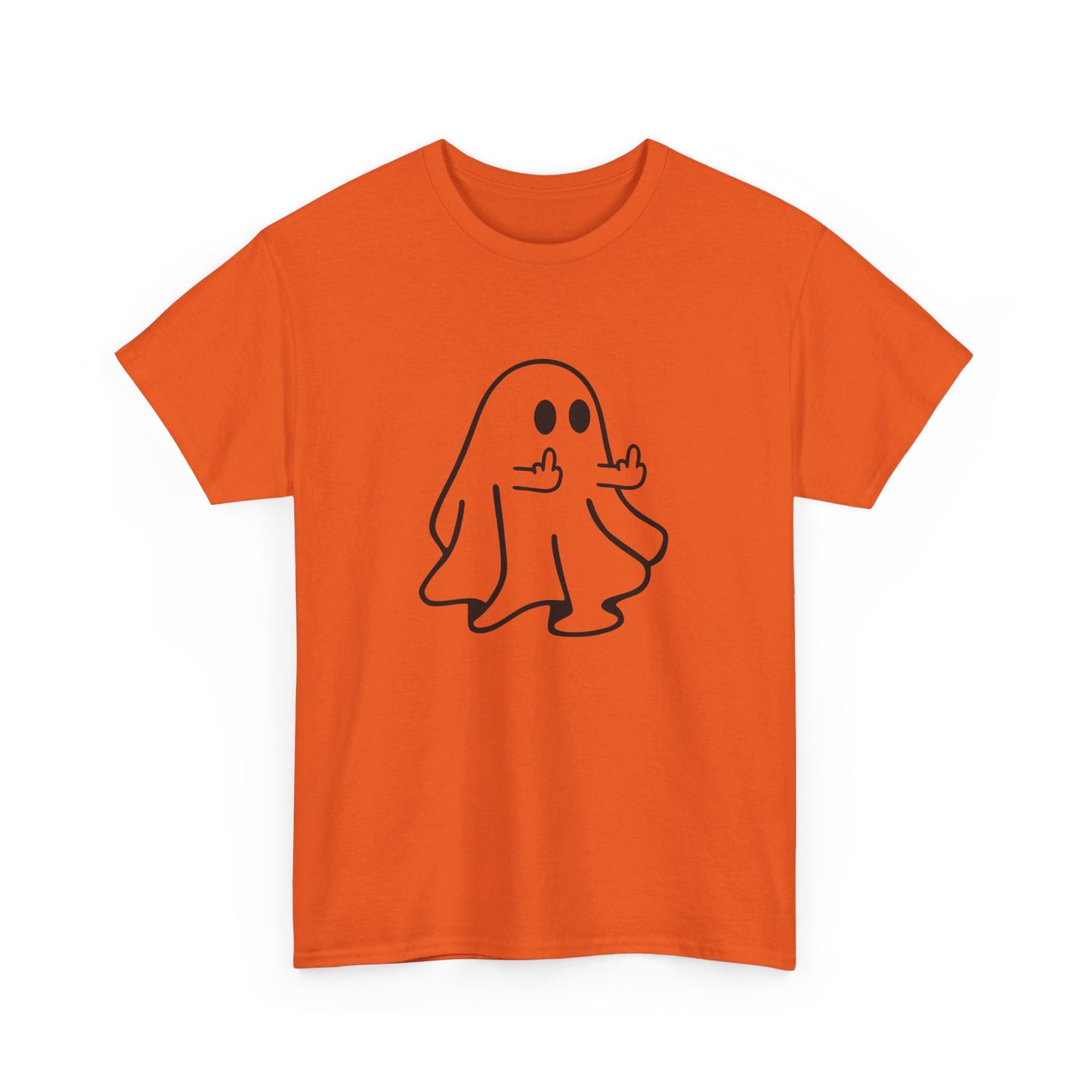 Ghost Middle Finger shirt, Halloween Crewneck, Halloween Ghost Hoodie, Spooky Season