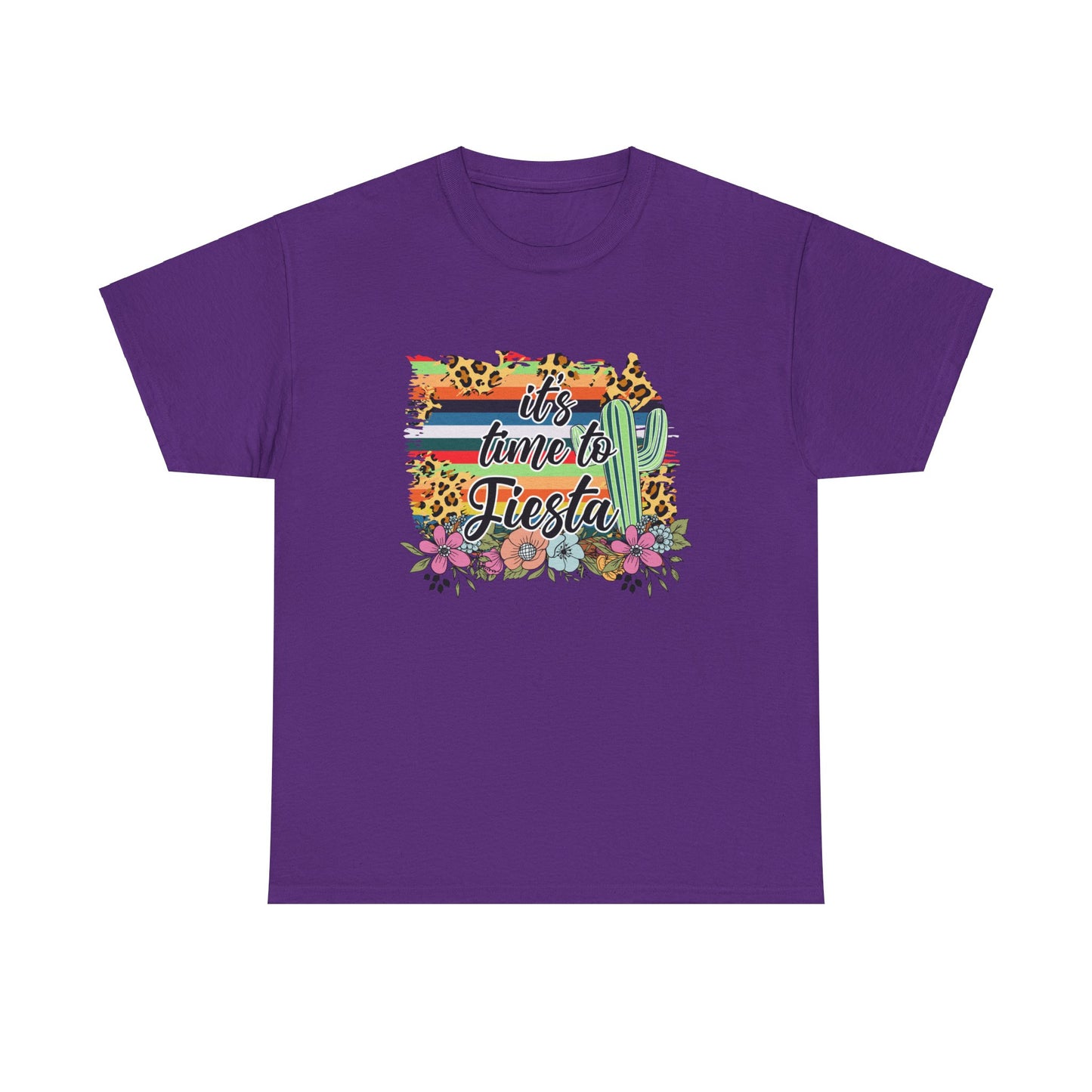 Fiesta Ready: 'It's Time to Fiesta' Tshirt for Cinco de Mayo, Celebrate in Style with 'It's Time to Fiesta' Tshirt for Fiesta