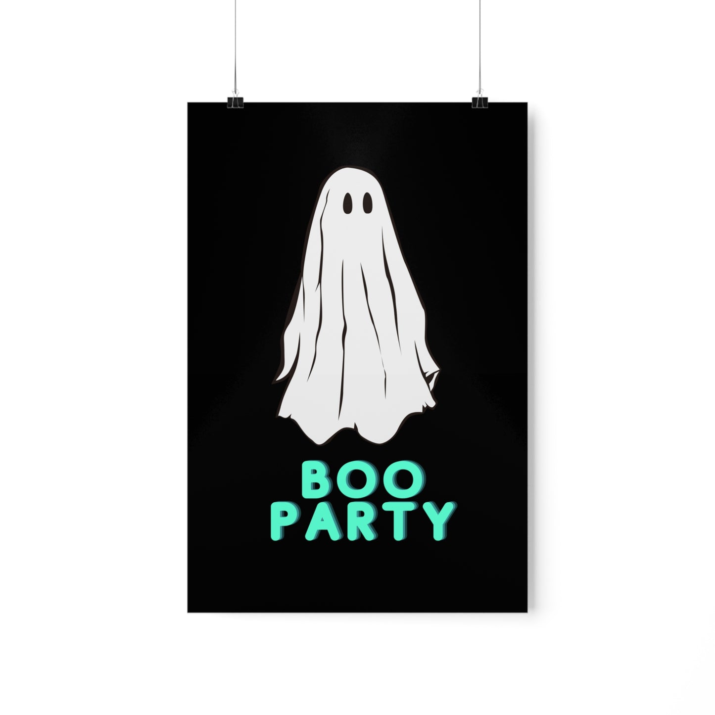 Halloween Ghost Poster - Halloween Art - Halloween Wall Decor - Halloween Poster - Ghost Poster