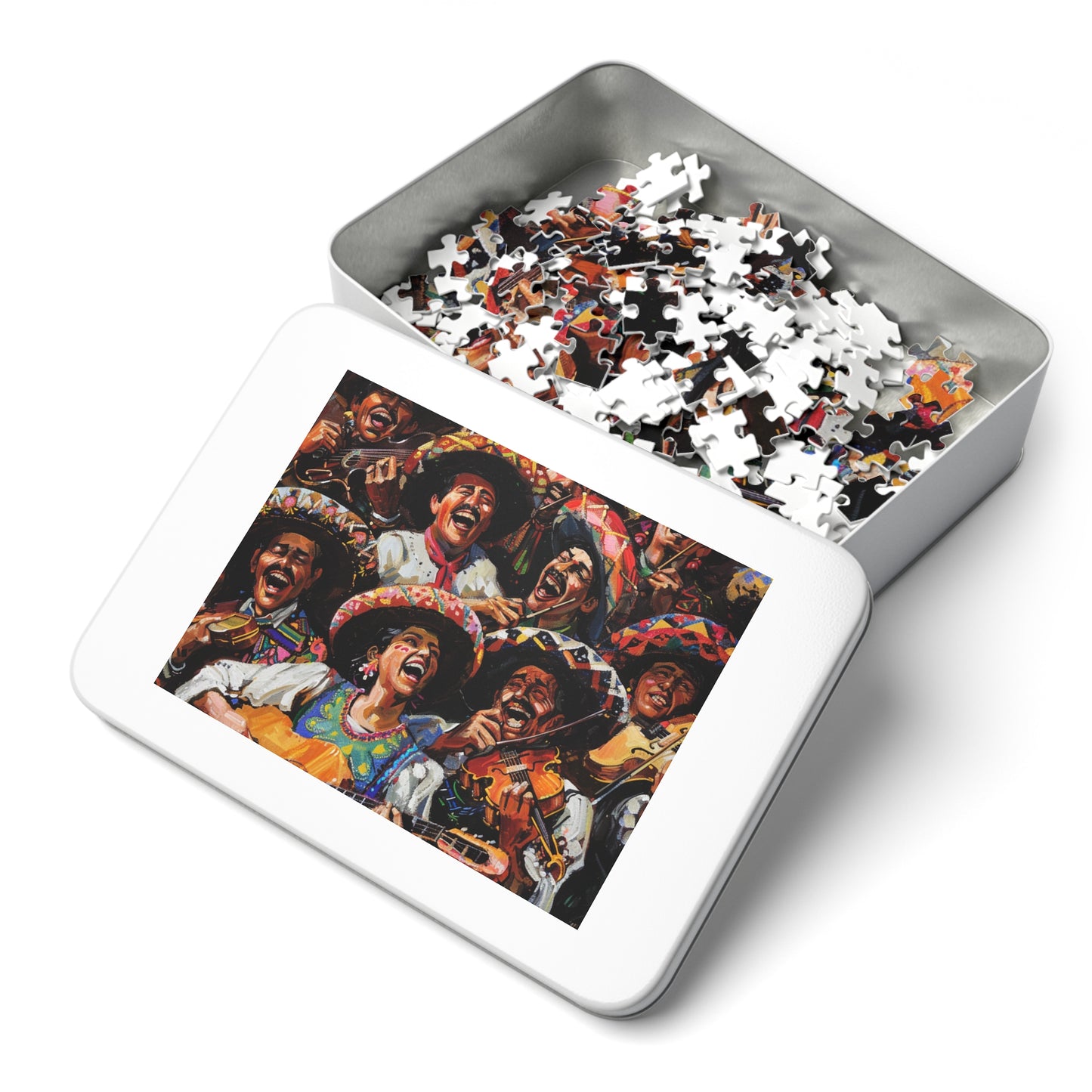 Cinco de Mayo Mariachi Band Puzzle - Fun and Festive Activity, Colorful Puzzle Perfect for Celebration, 30, 110, 252, 500, and 1000-piece