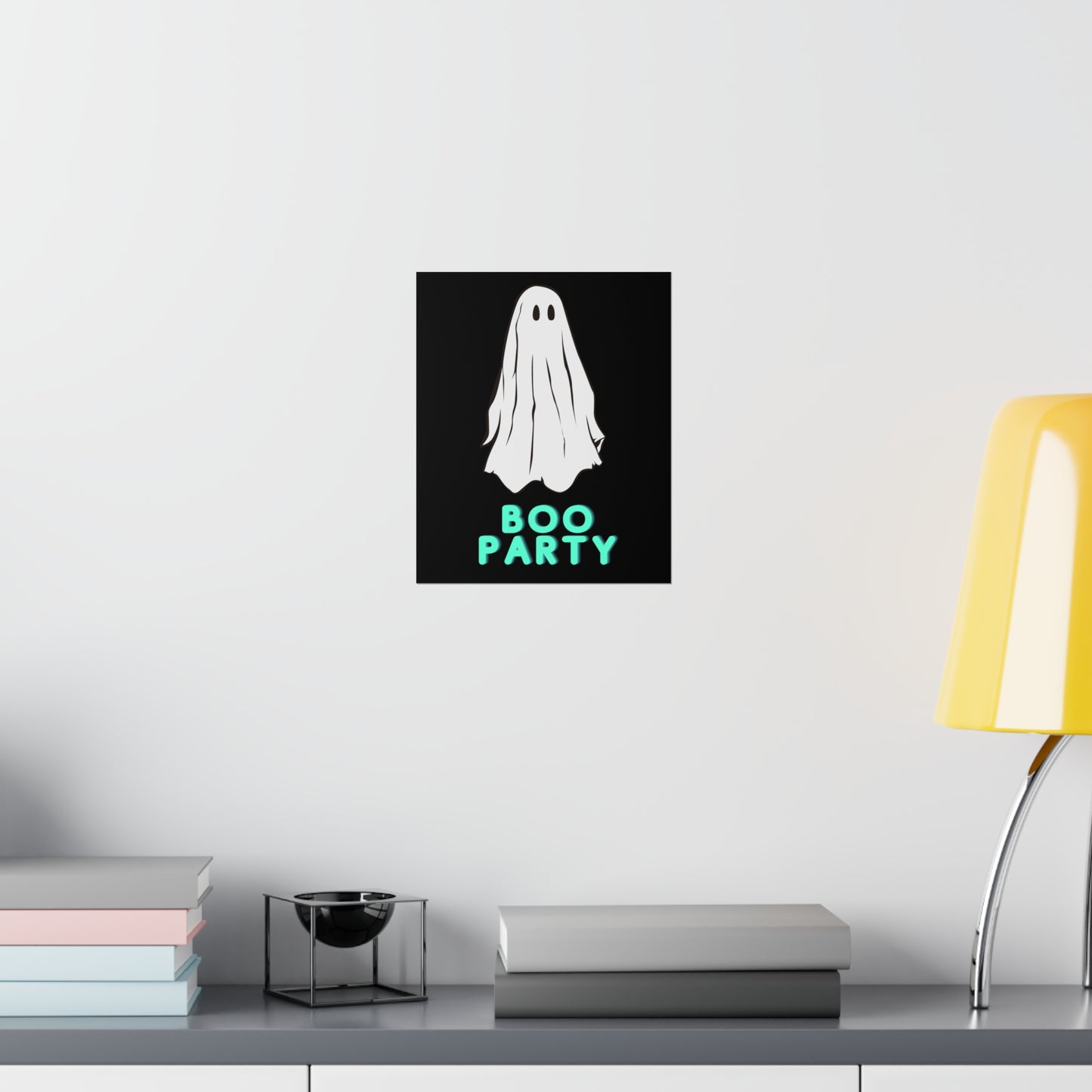 Halloween Ghost Poster - Halloween Art - Halloween Wall Decor - Halloween Poster - Ghost Poster