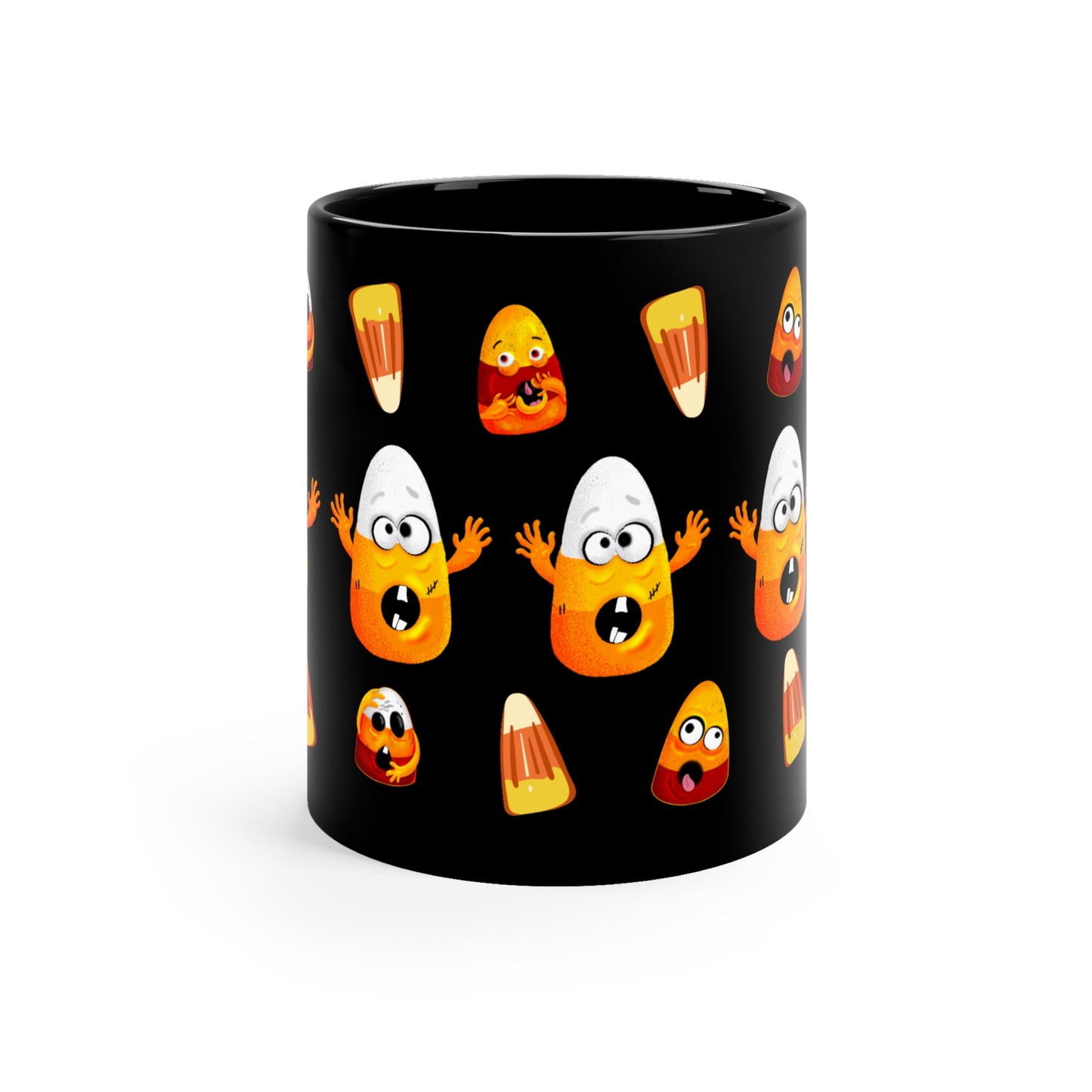 Halloween Mug - Funny Coffee Mug - Ceramic Mug - Gift for Him - Gift for Her - 11oz Black Mug