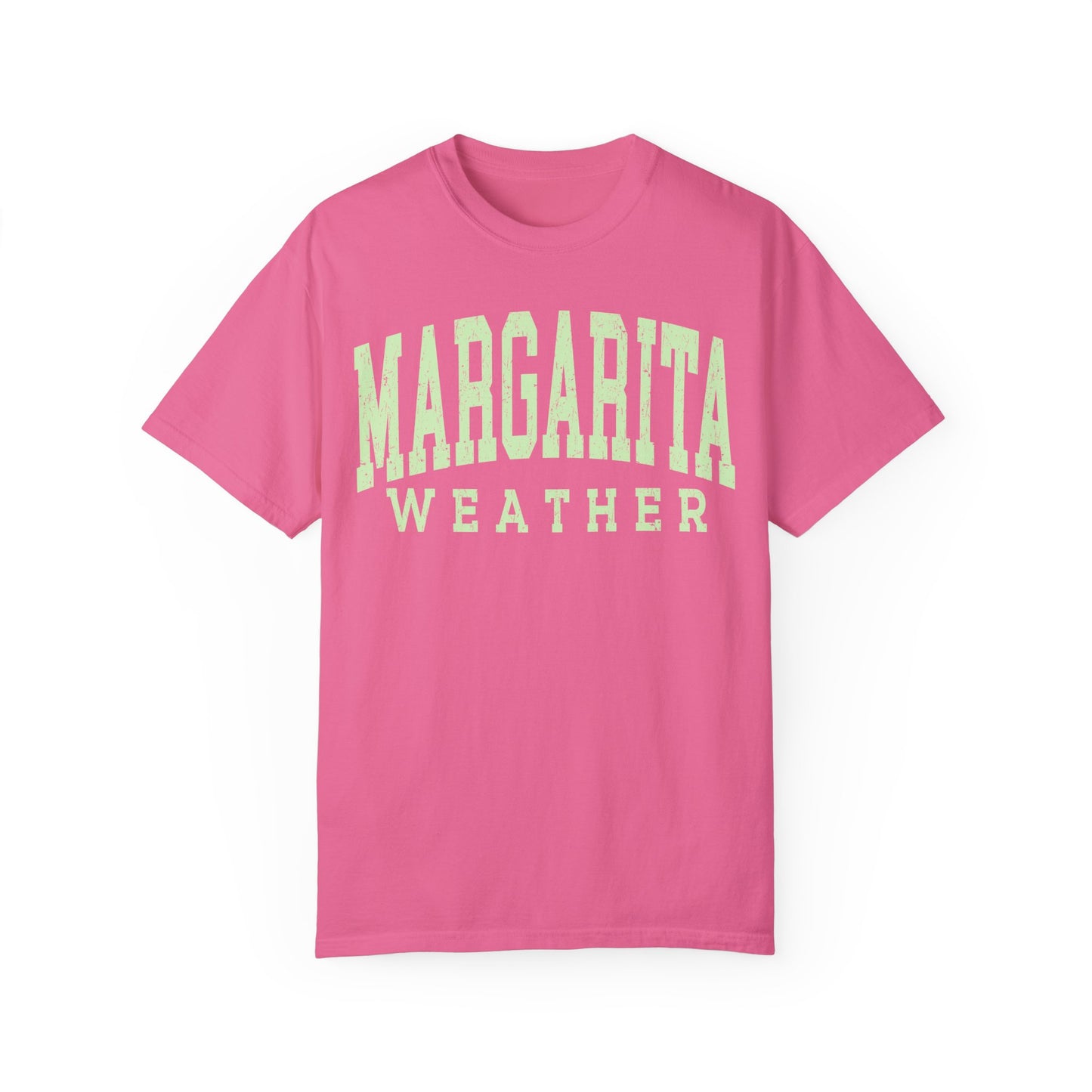 Vintage Margarita Weather Tee, Retro Summer T-shirt for Cocktail Lovers, Margarita Weather T-shirt, Vintage Style Graphic Tee for Beach Days