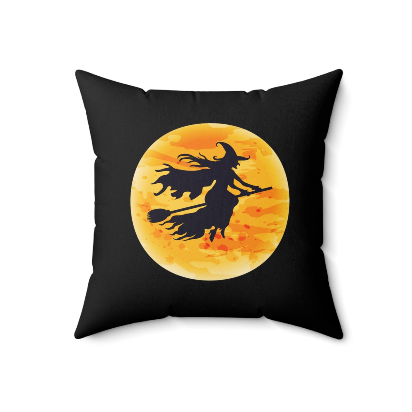 Halloween Witch Pillow - Square Pillow - Fall Pillow - Halloween Witch - 4 sizes