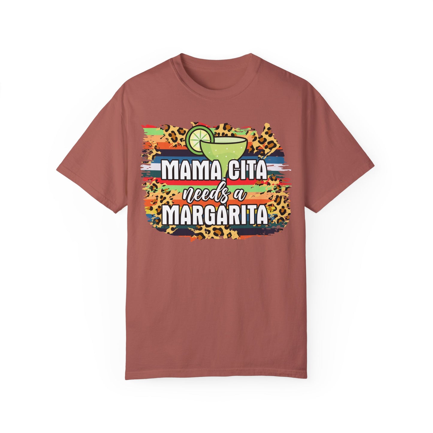 Buffalo Plaid Mamacita Needs a Margarita Graphic Tee - Fun Graphic with Margarita Illustration, Margarita Lover Gift